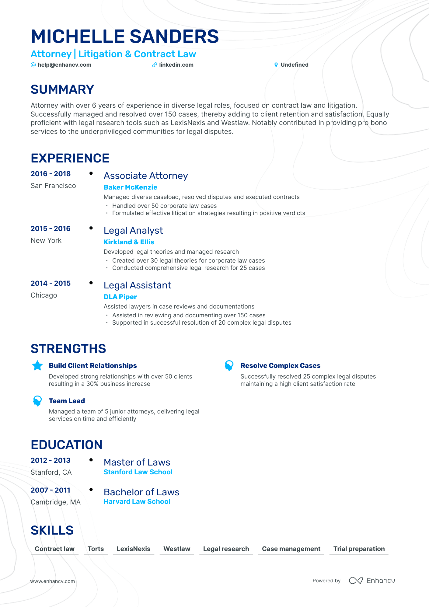 5 Entry-level Attorney Resume Examples & Guide for 2024