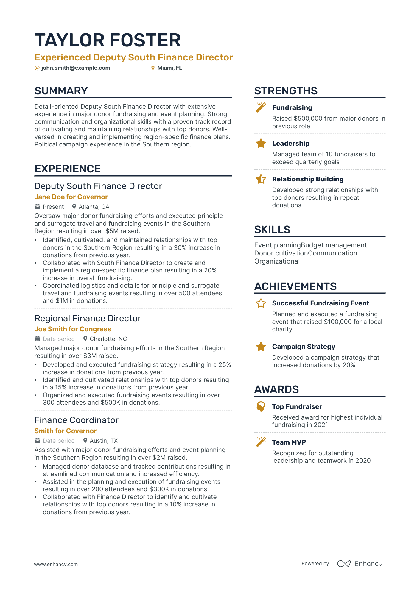 12 Director Resume Examples & Guide for 2024