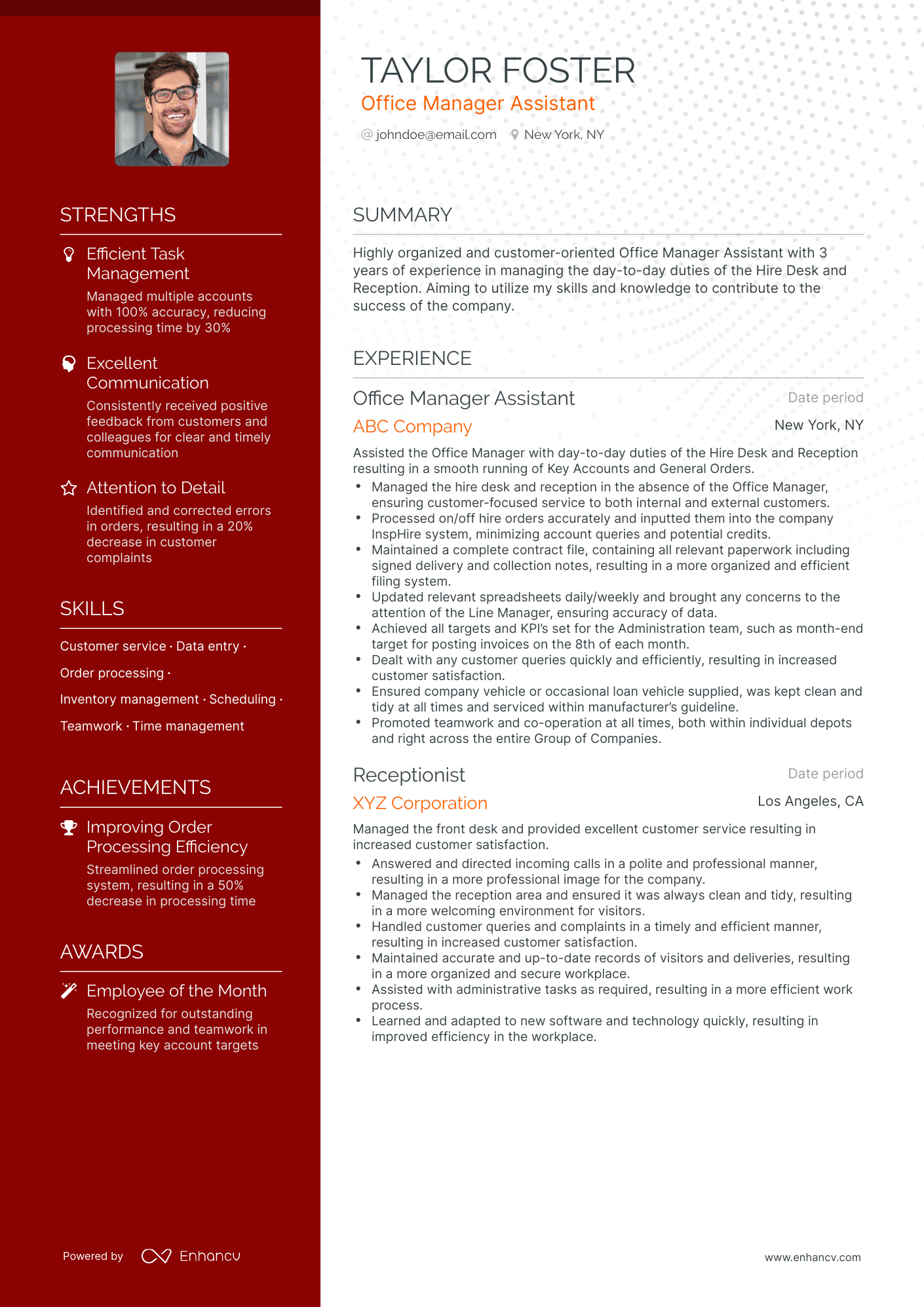 9 Office Manager Resume Examples & Guide for 2024