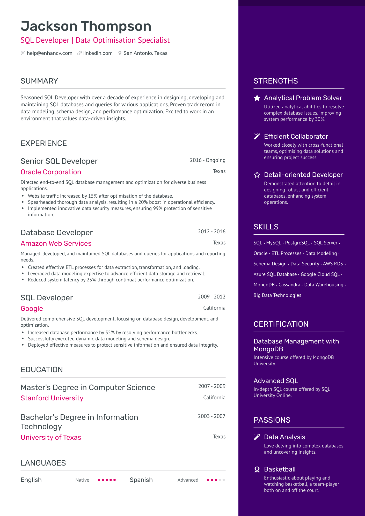 10 ETL Developer Resume Examples & Guide for 2024