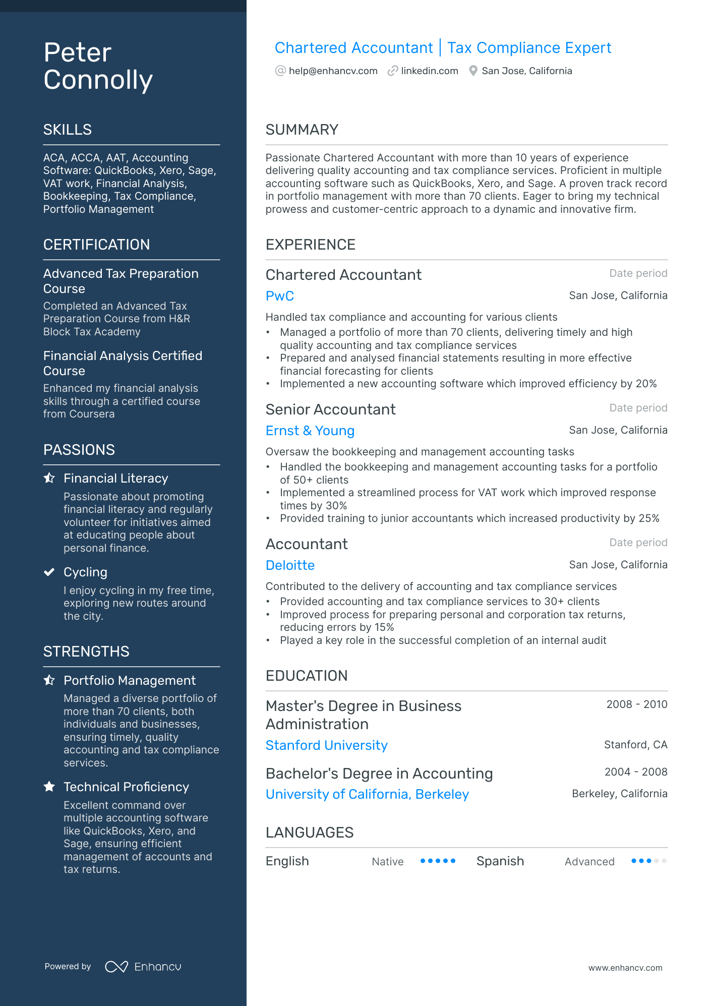 10 Senior Accountant Resume Examples & Guide for 2026