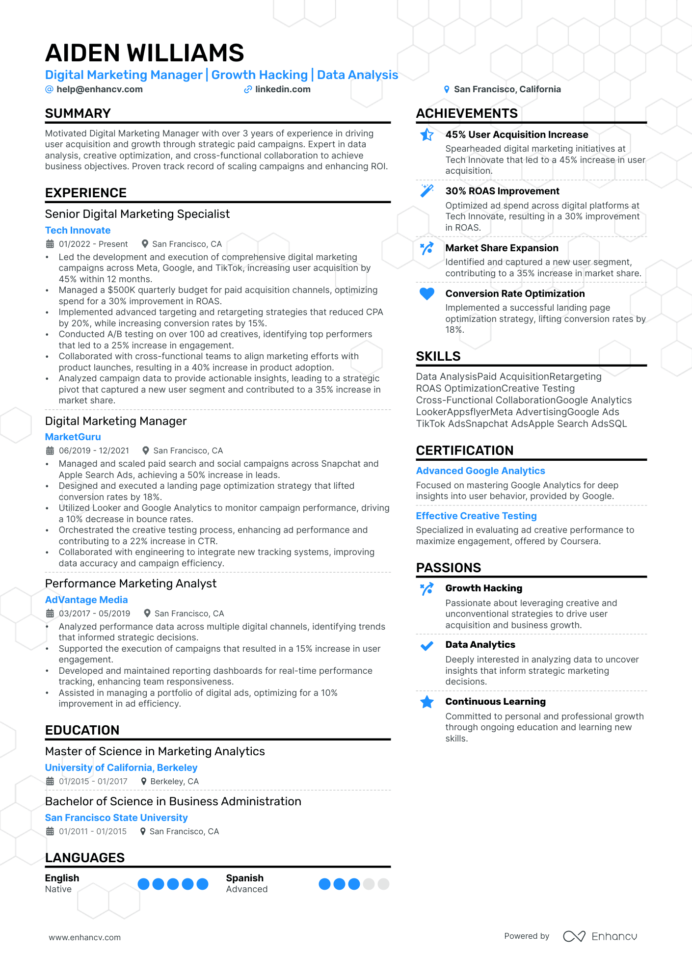 26 Digital Marketing Resume Examples & Guide for 2026