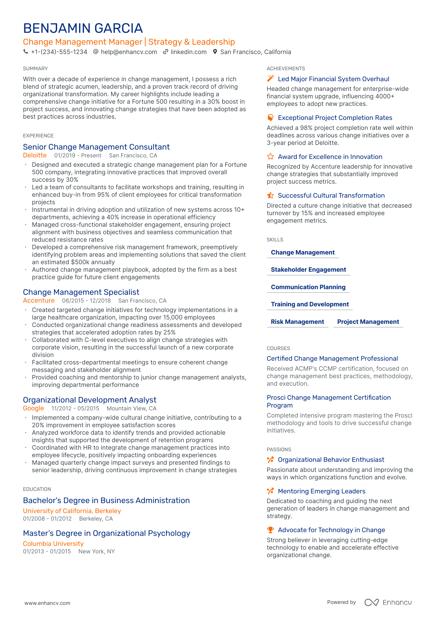 5 Management Consultant Resume Examples & Guide for 2026