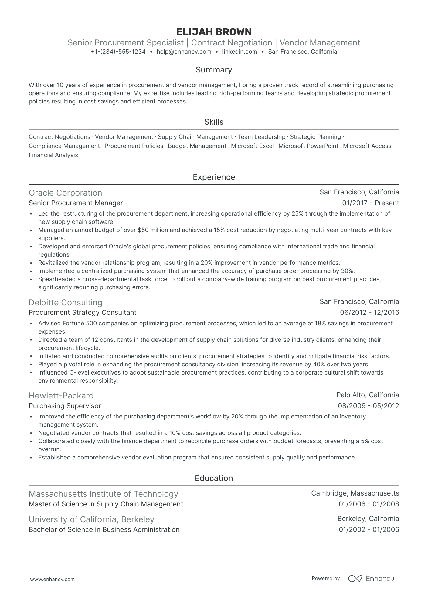 5 Purchasing Director Resume Examples & Guide for 2024