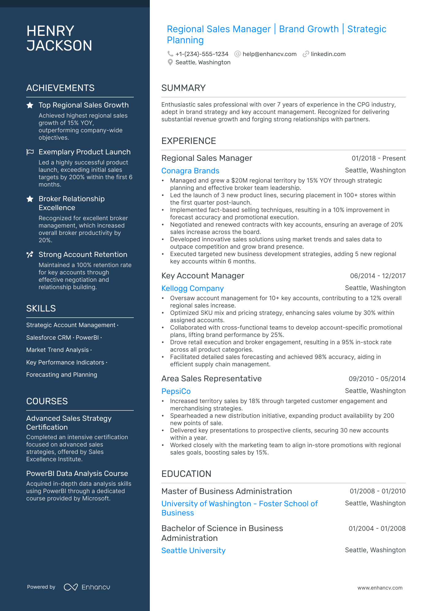 5 Retail Sales Manager Resume Examples & Guide For 2024