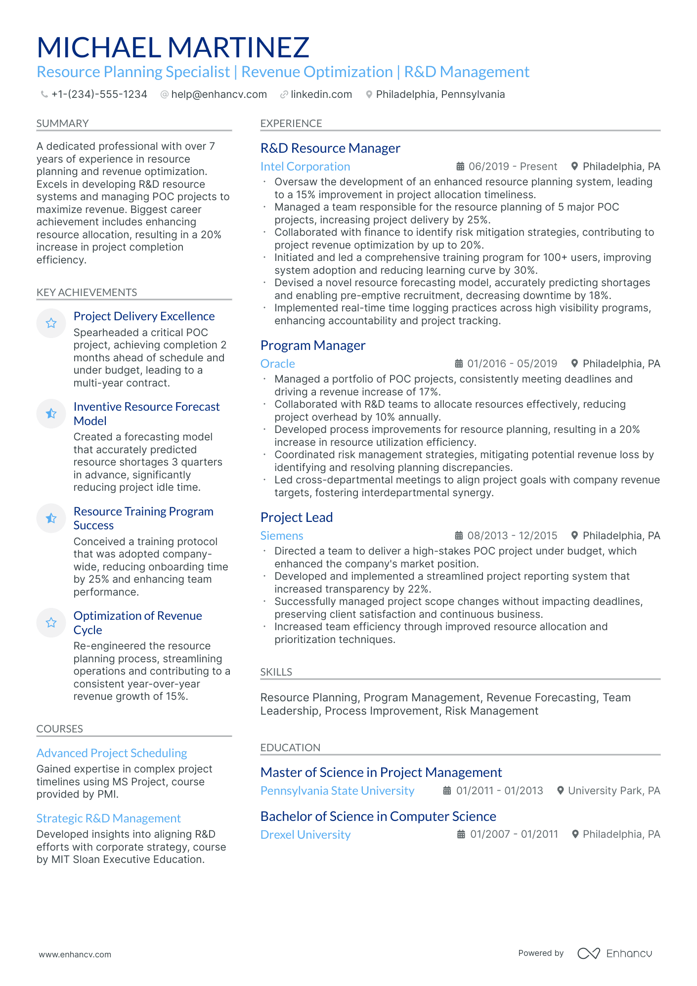 10 Principal Program Manager Resume Examples & Guide for 2026