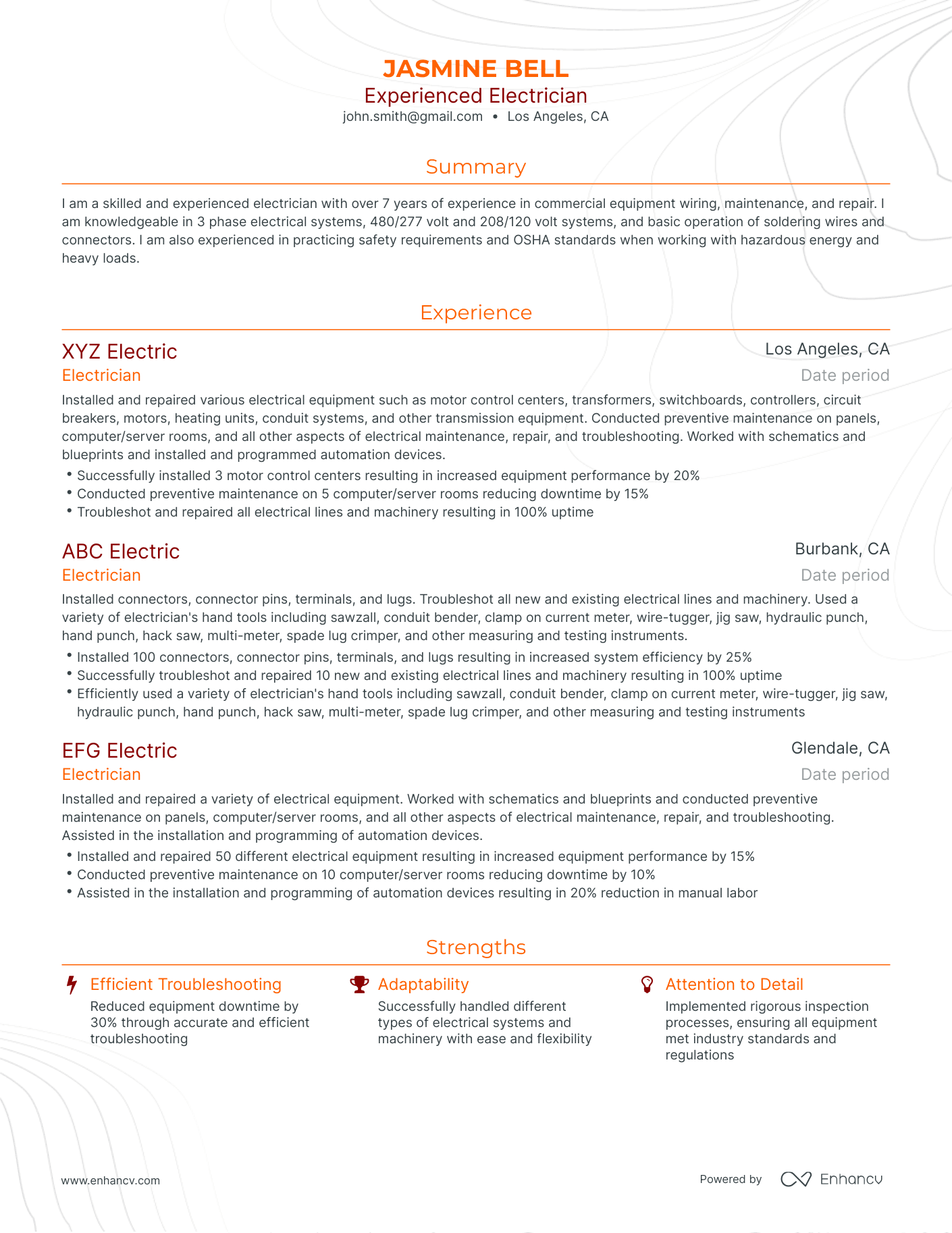 5 Ice Cream Server Resume Examples & Guide for 2024