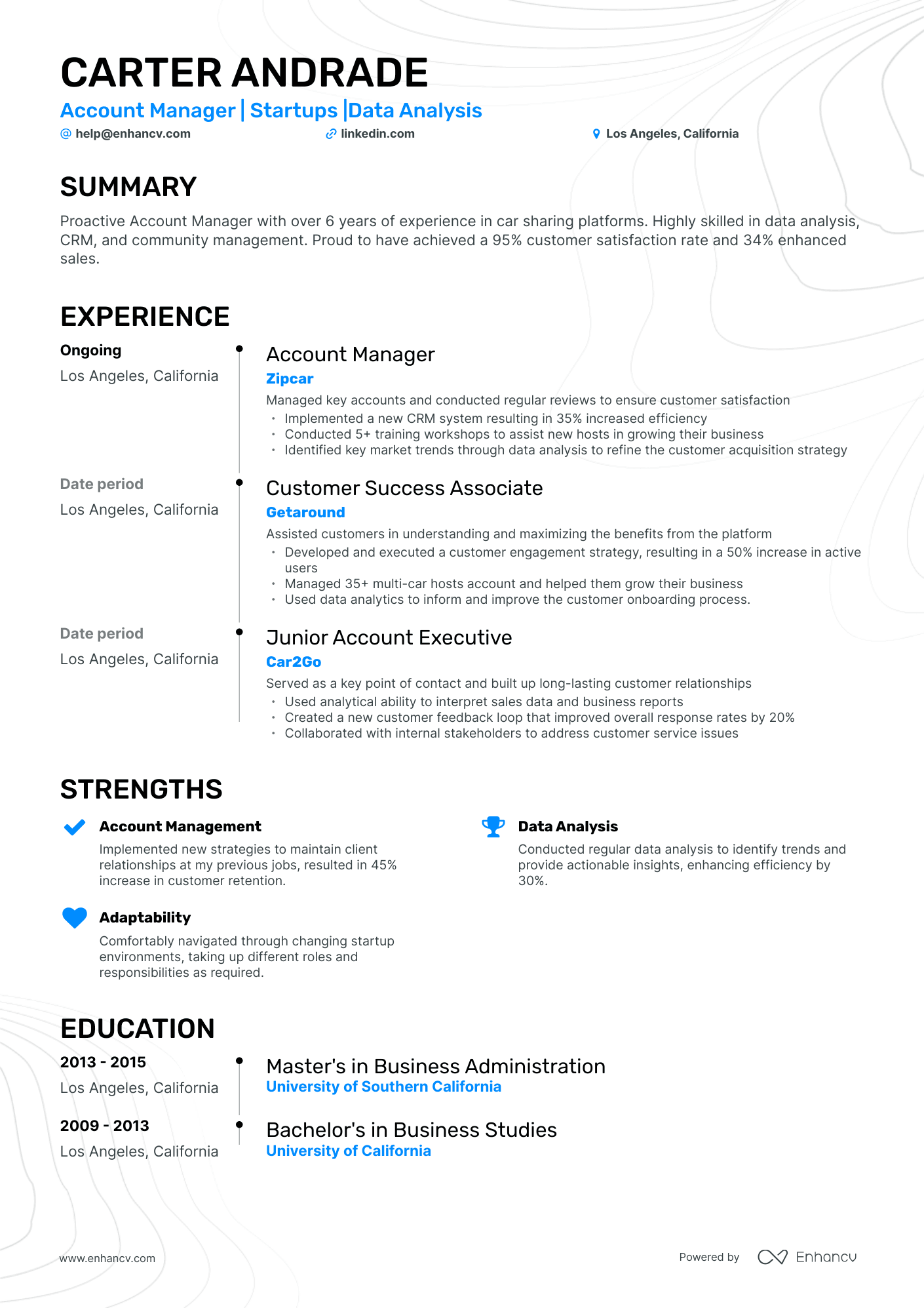 5 Customer Success Associate Resume Examples & Guide for 2024