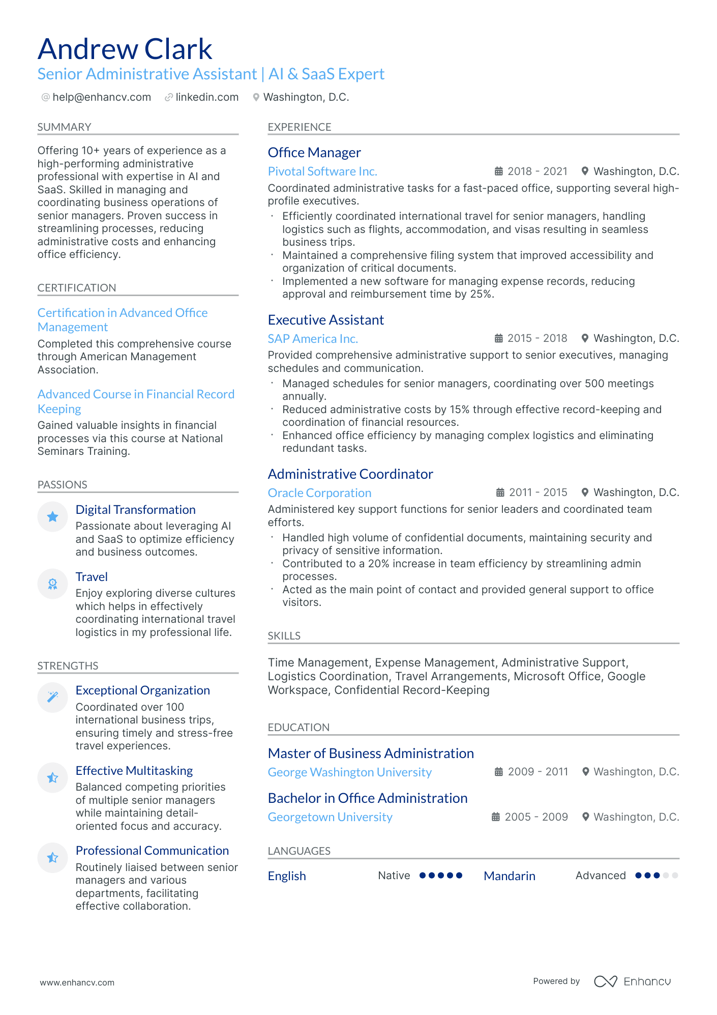 10 Executive Administrative Assistant Resume Examples & Guide for 2026
