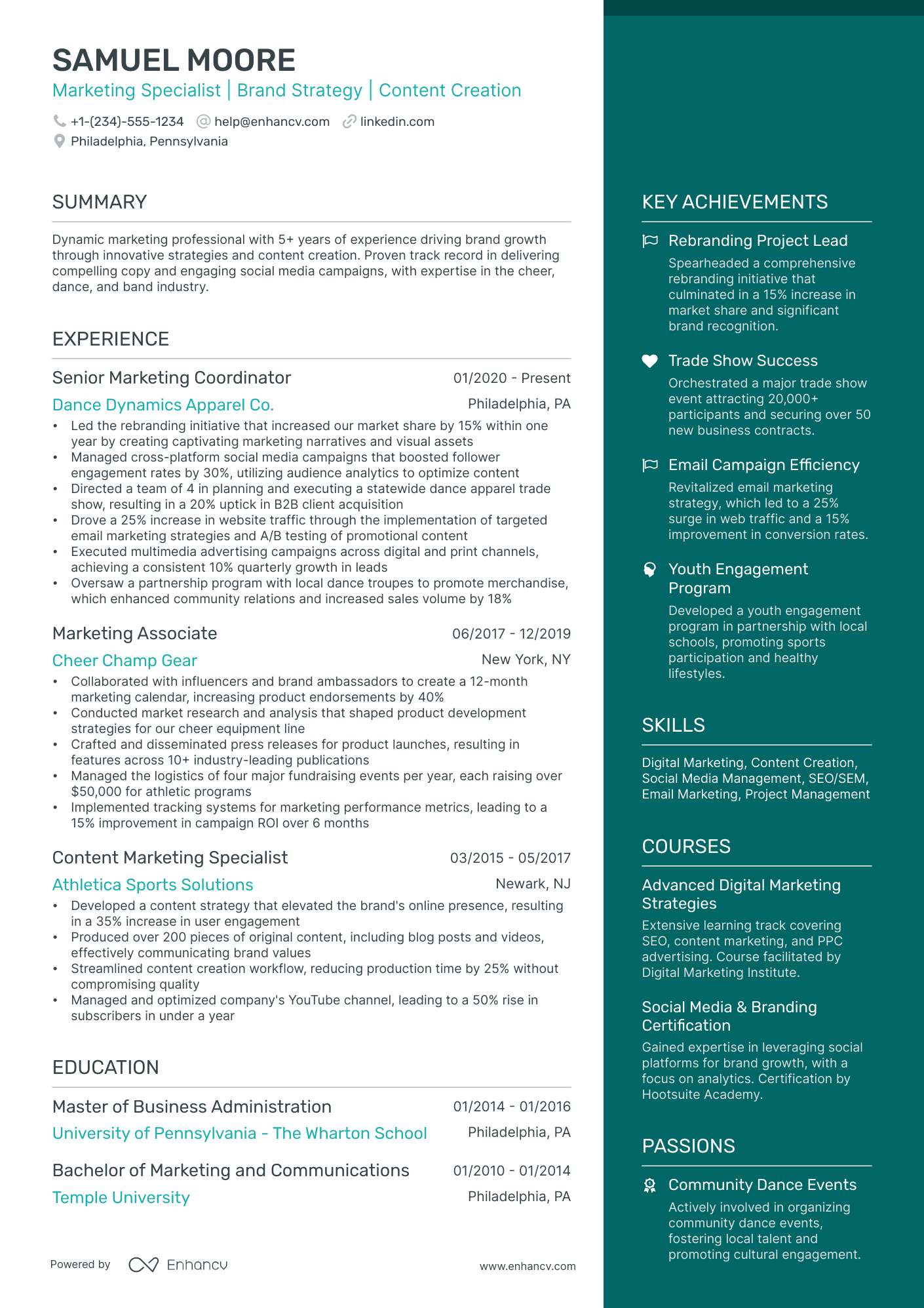 10 Fashion Marketing Resume Examples & Guide for 2026