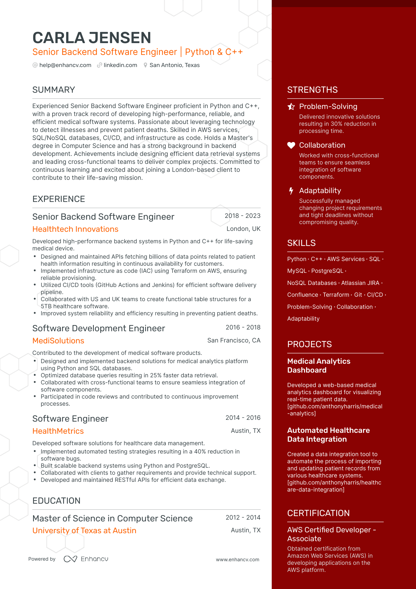 5 Cloud Architect Resume Examples & Guide for 2023