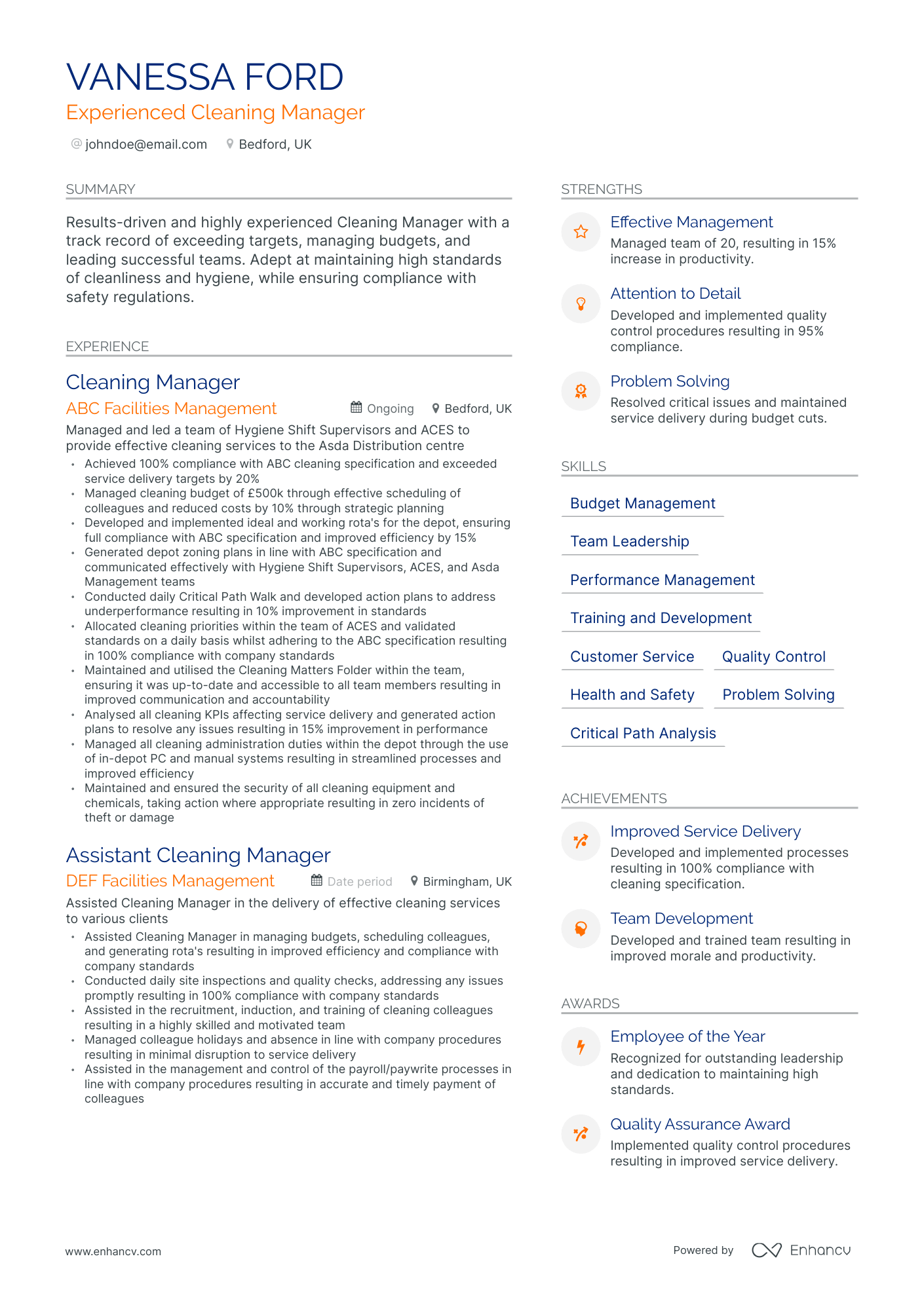 8 Janitor Resume Examples & Guide for 2024