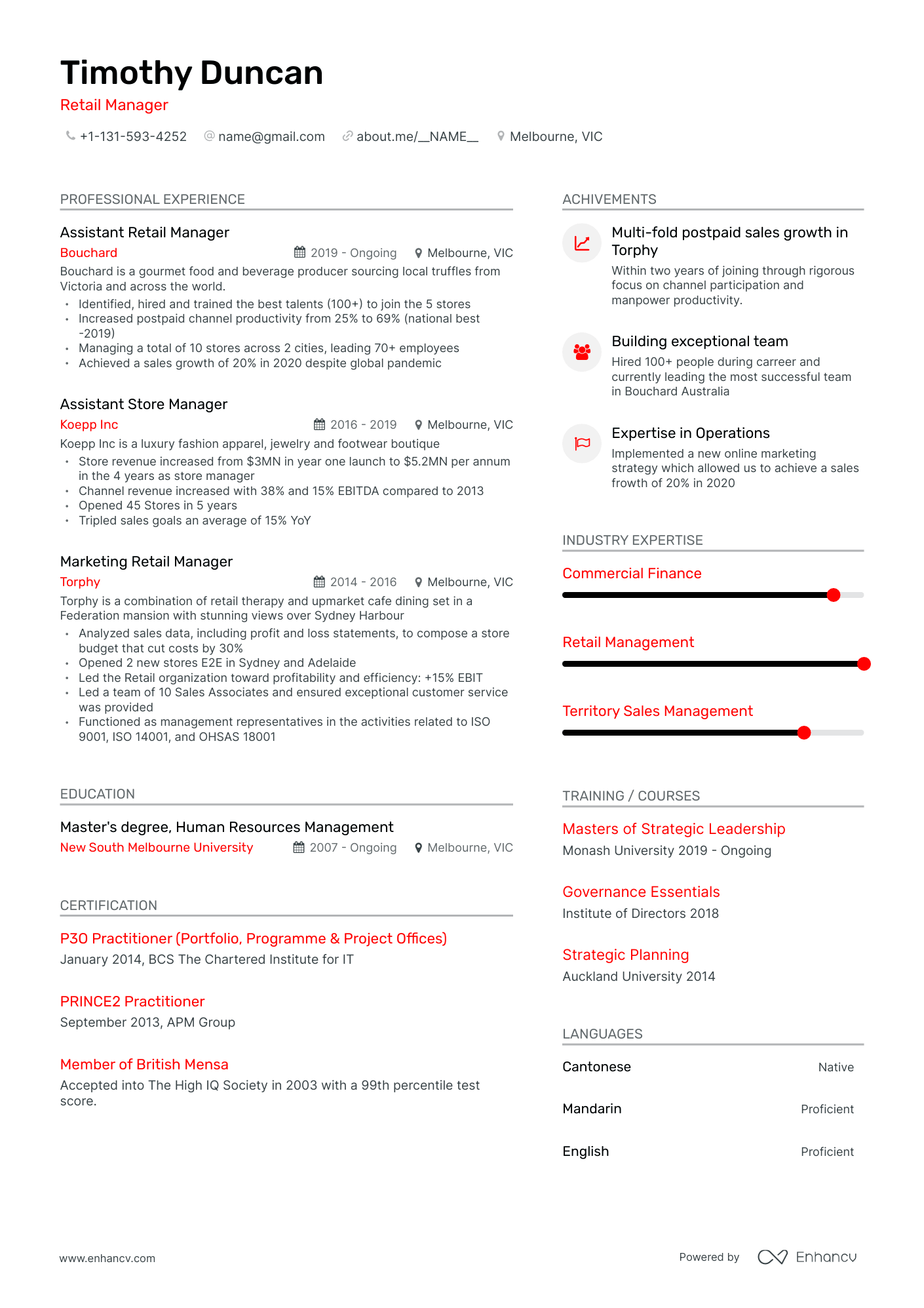 10+ Assistant Manager Resume Samples And Tips (layout, Skills, Keywords 