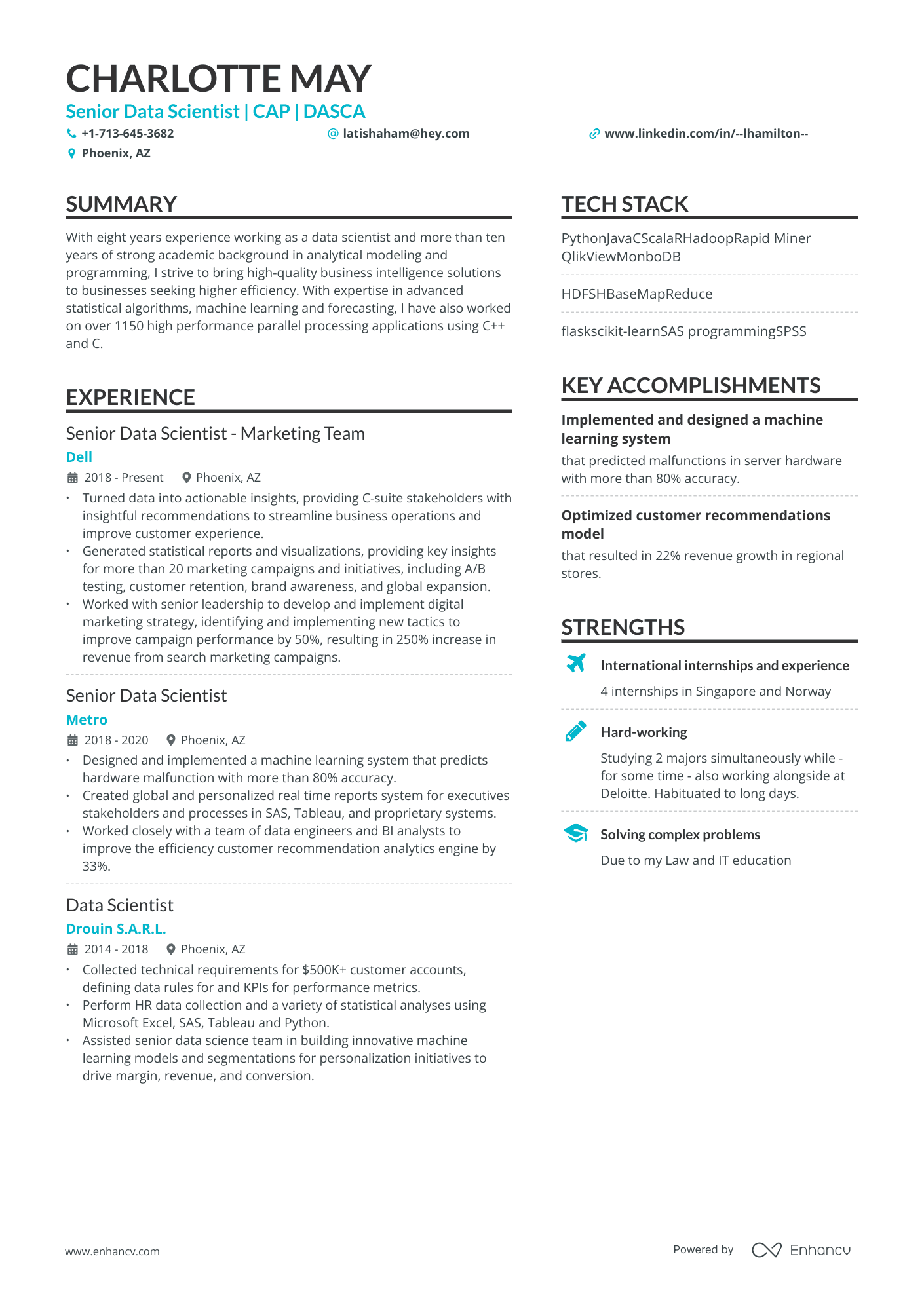 14 Data Scientist Resume Examples & Guide for 2024