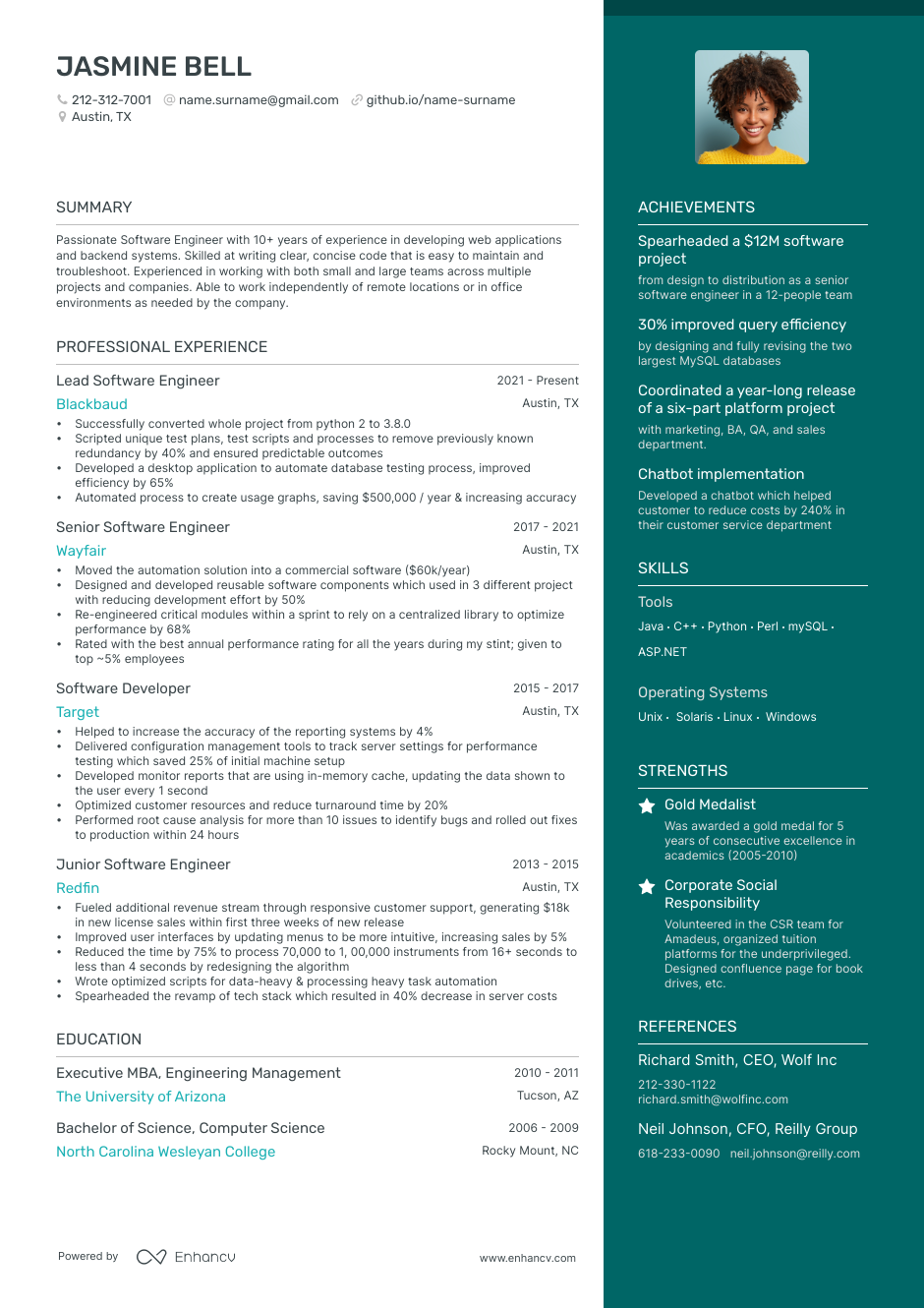 1813 Resume Examples By Recruiters With 96% Success Rate