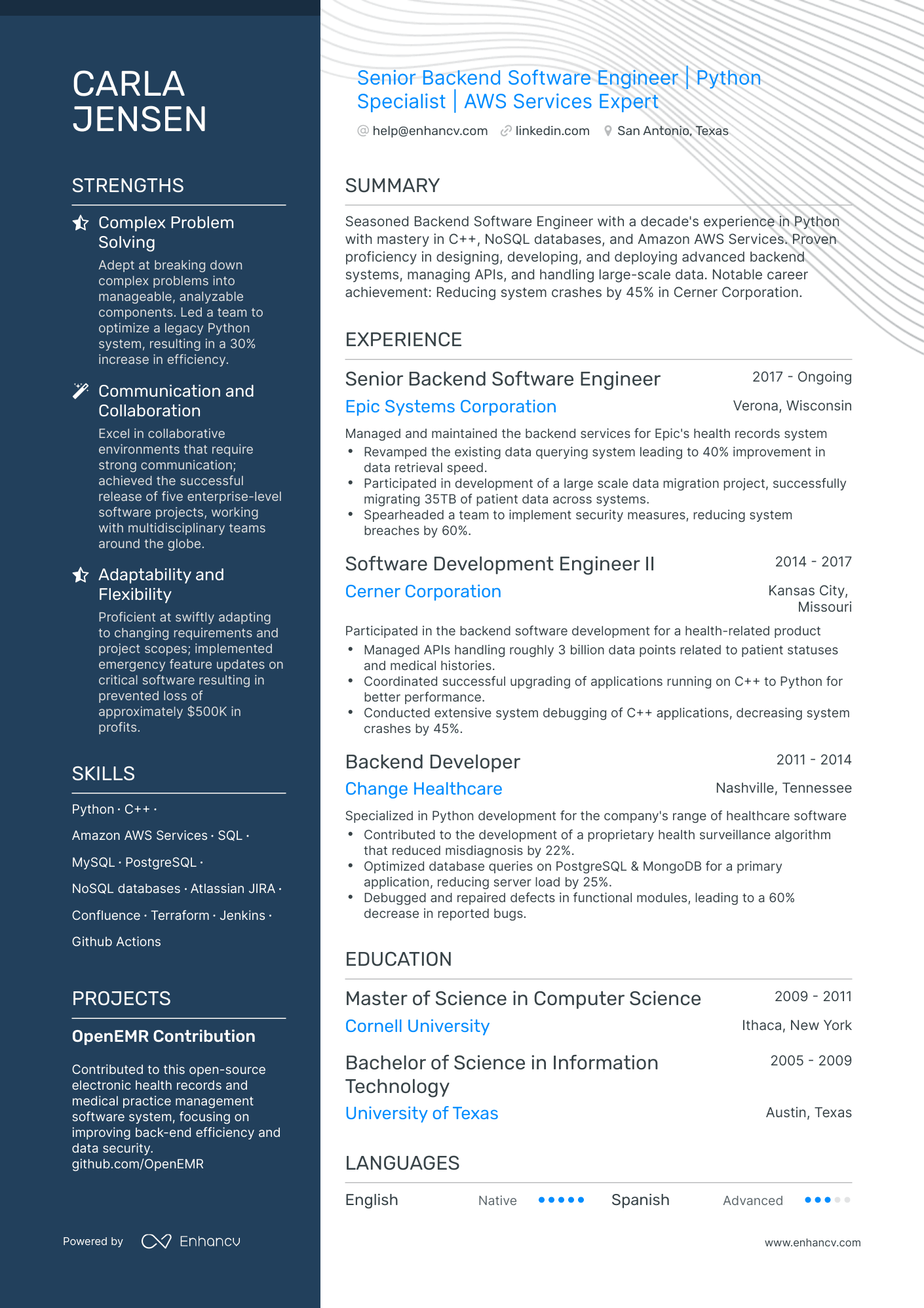 undefined Application Security Engineer Resume Template