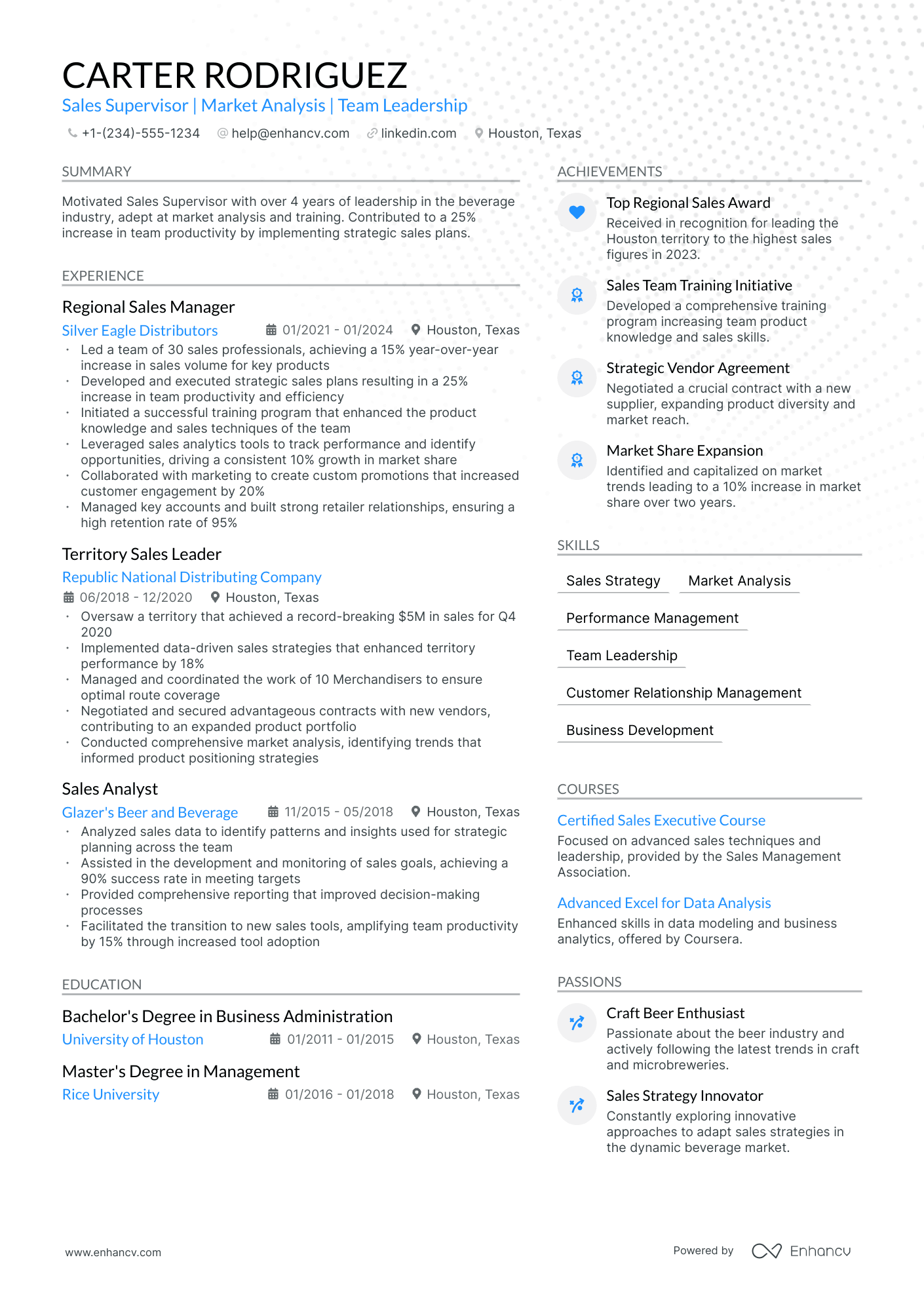 resume sample for merchandising manager