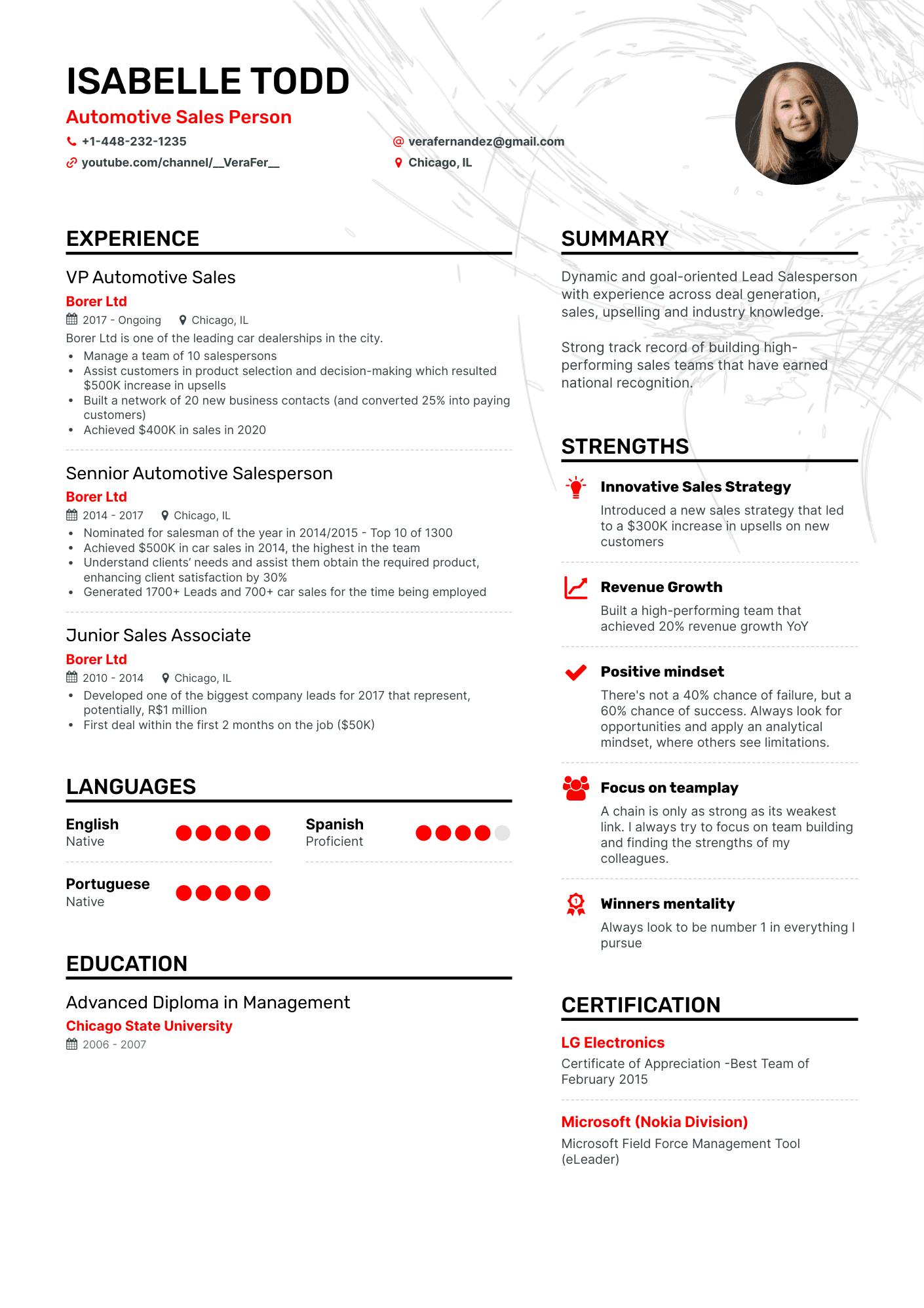 5 Car Salesman Resume Examples Guide For 2023