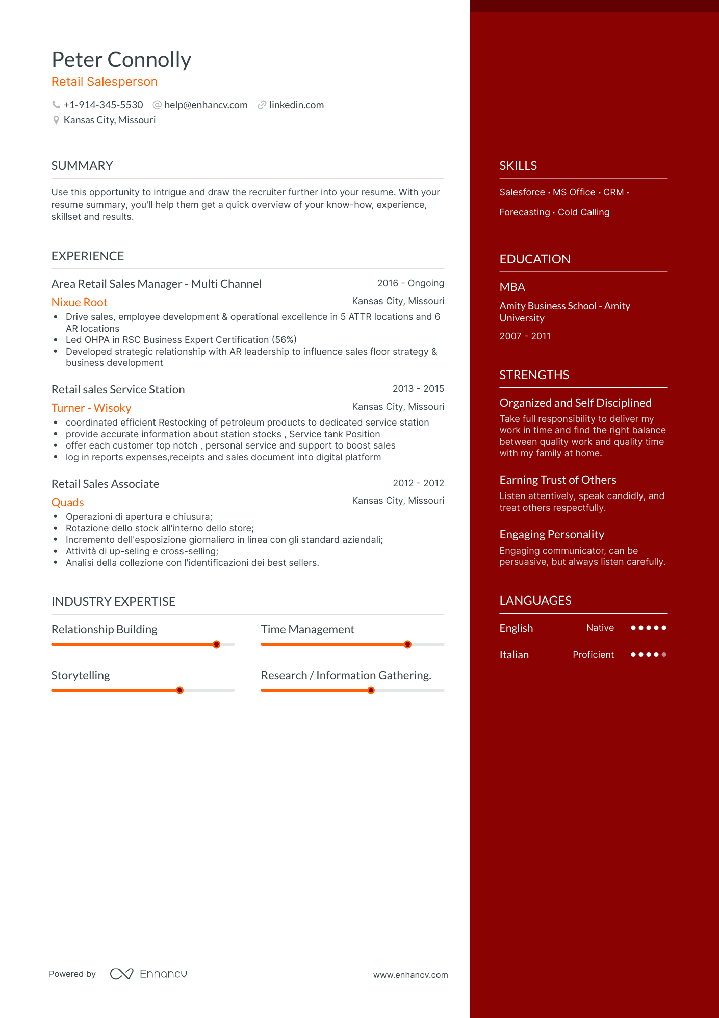 Retail Salesperson Resume Examples - AHR0cHM6Ly9jZG4uZW5oYW5jdi5jb20vcHJlZGVmaW5lZC1leGFtcGxlcy84QTVjcmRDWTI0MVhsUDVGbVJROHBuTlJKNE9pb3dDTWRnWm9rekhjL2ltYWdlLnBuZw~~.