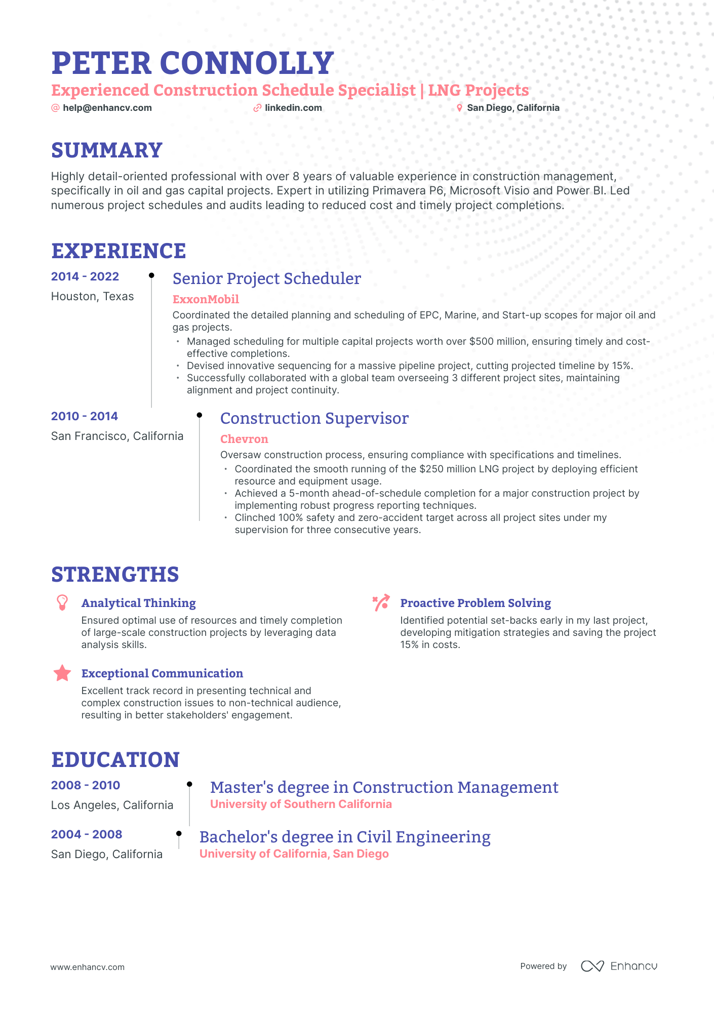 undefined Scheduler Resume Template