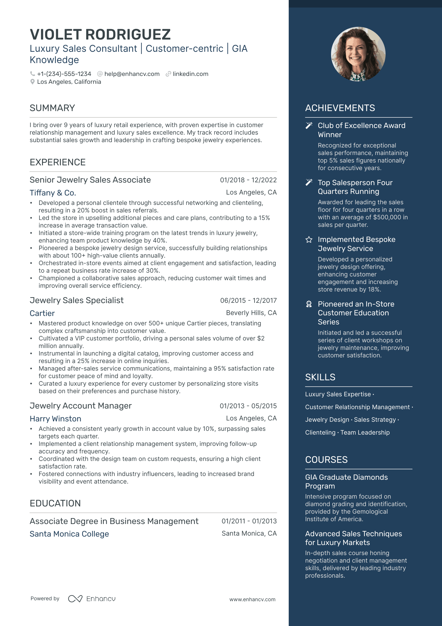 cover letter for jewellery sales assistant