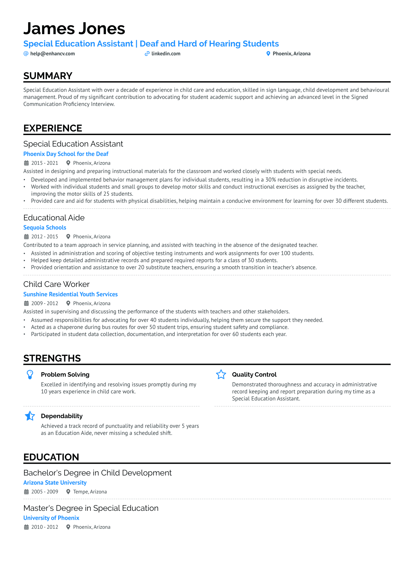 teaching assistant resume objective