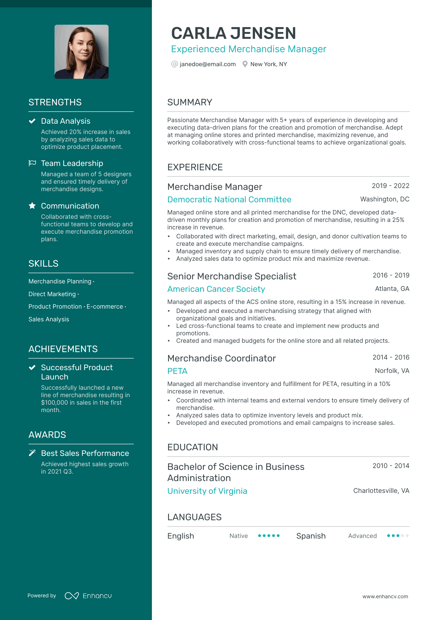 resume for retail no experience