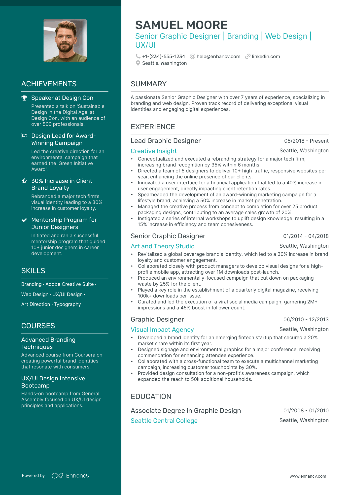 brand statement for resume examples