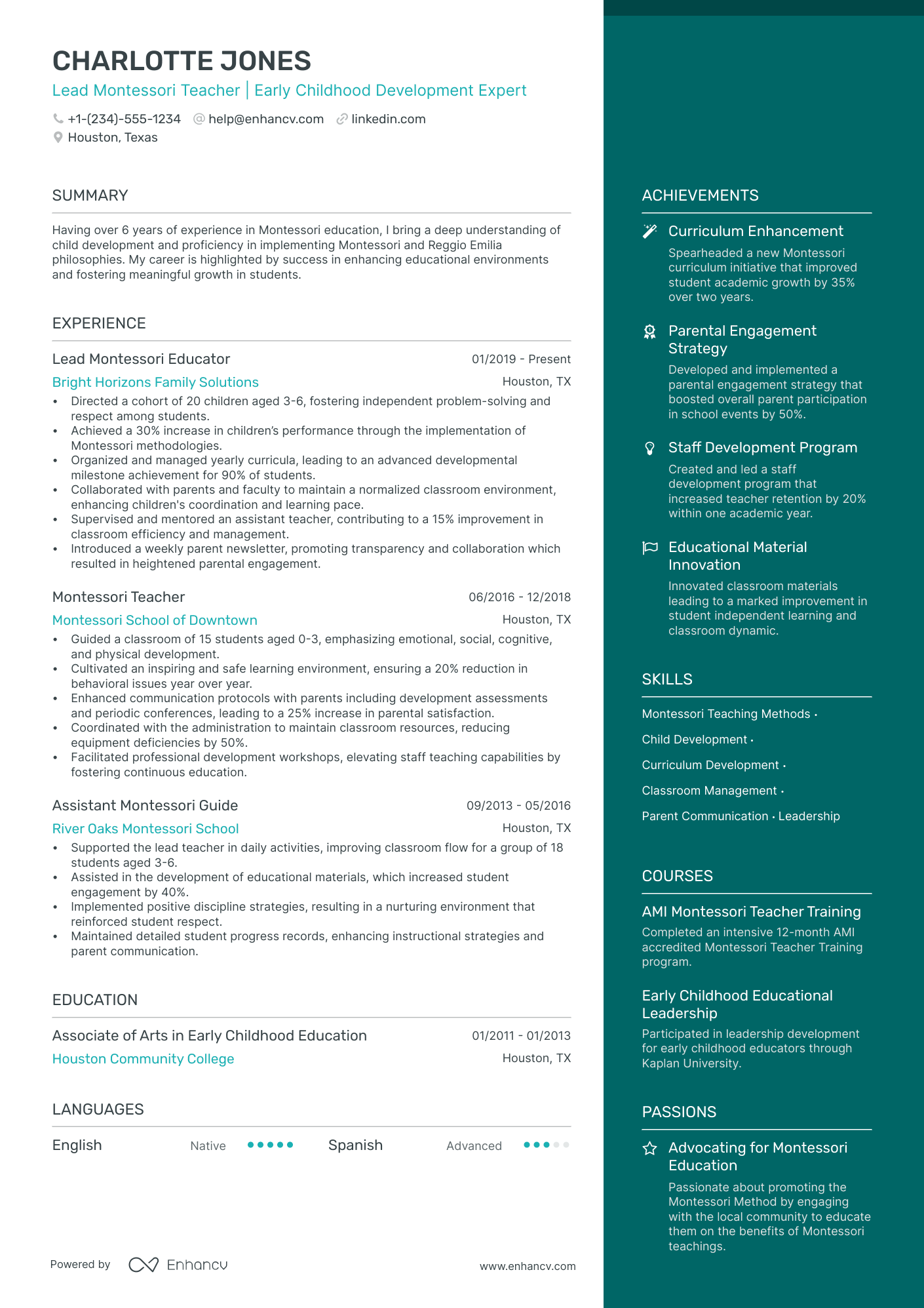resume format for teacher job fresher pdf