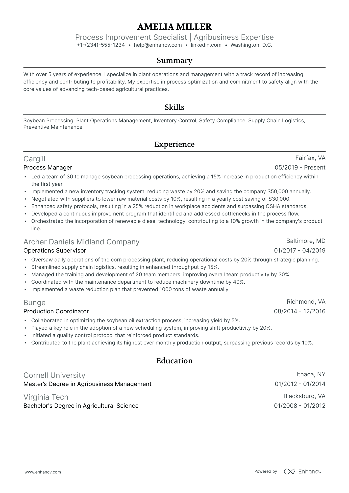 resume example shift leader