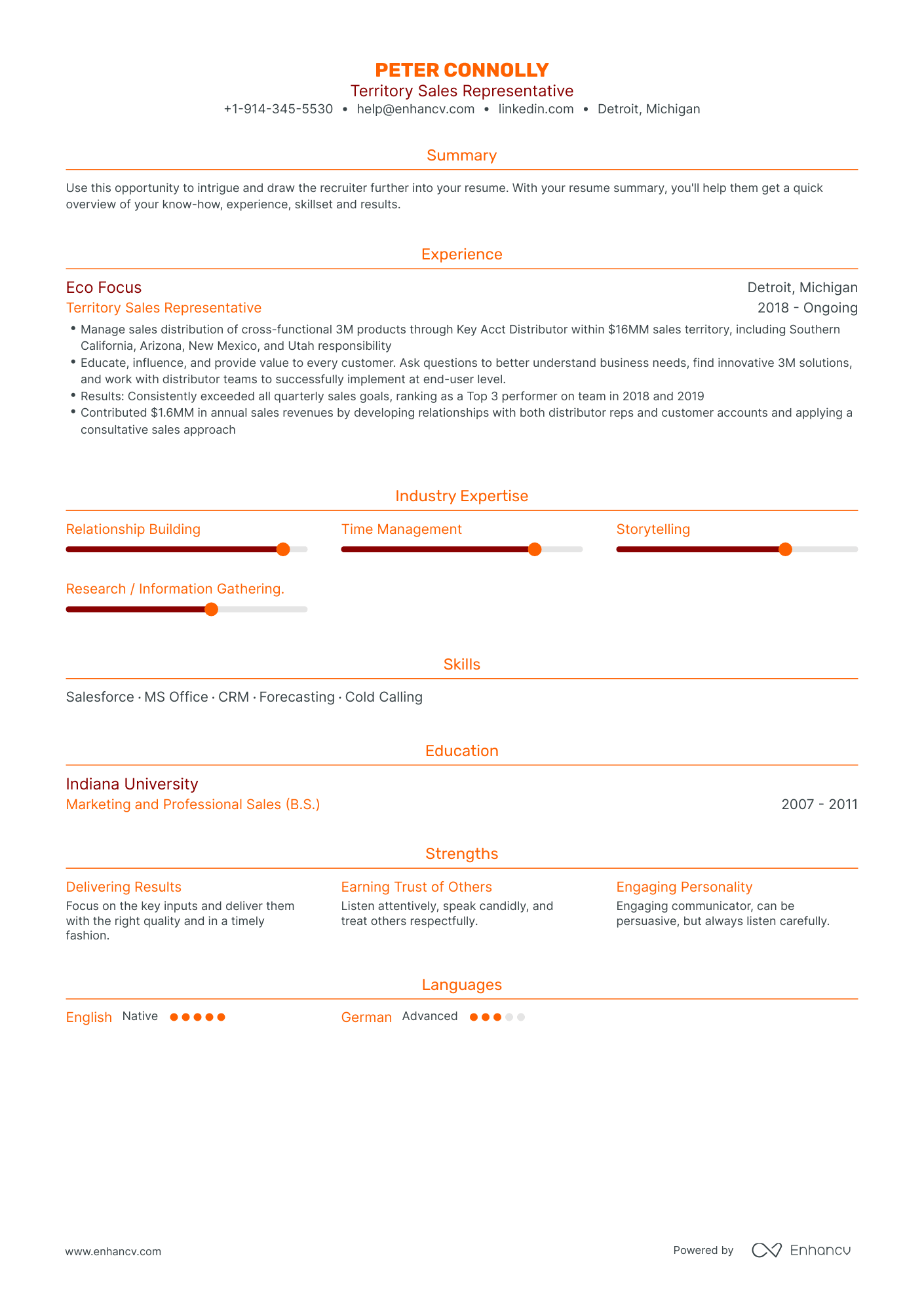 JOB APPLICATION FOR TERRITORY SALES REPRESENTATIVE RESTAURANT visual data 7