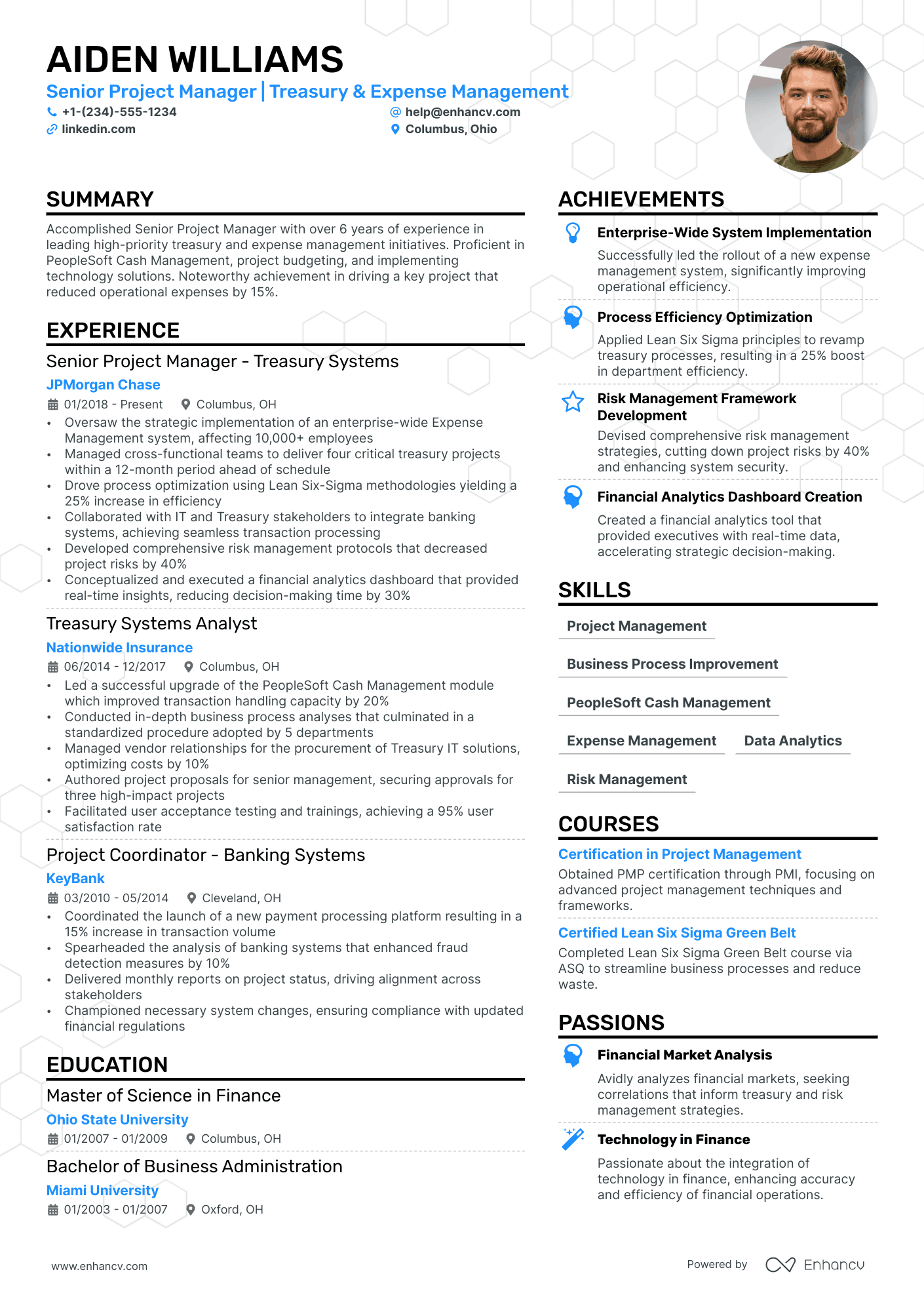 project manager resume professional summary