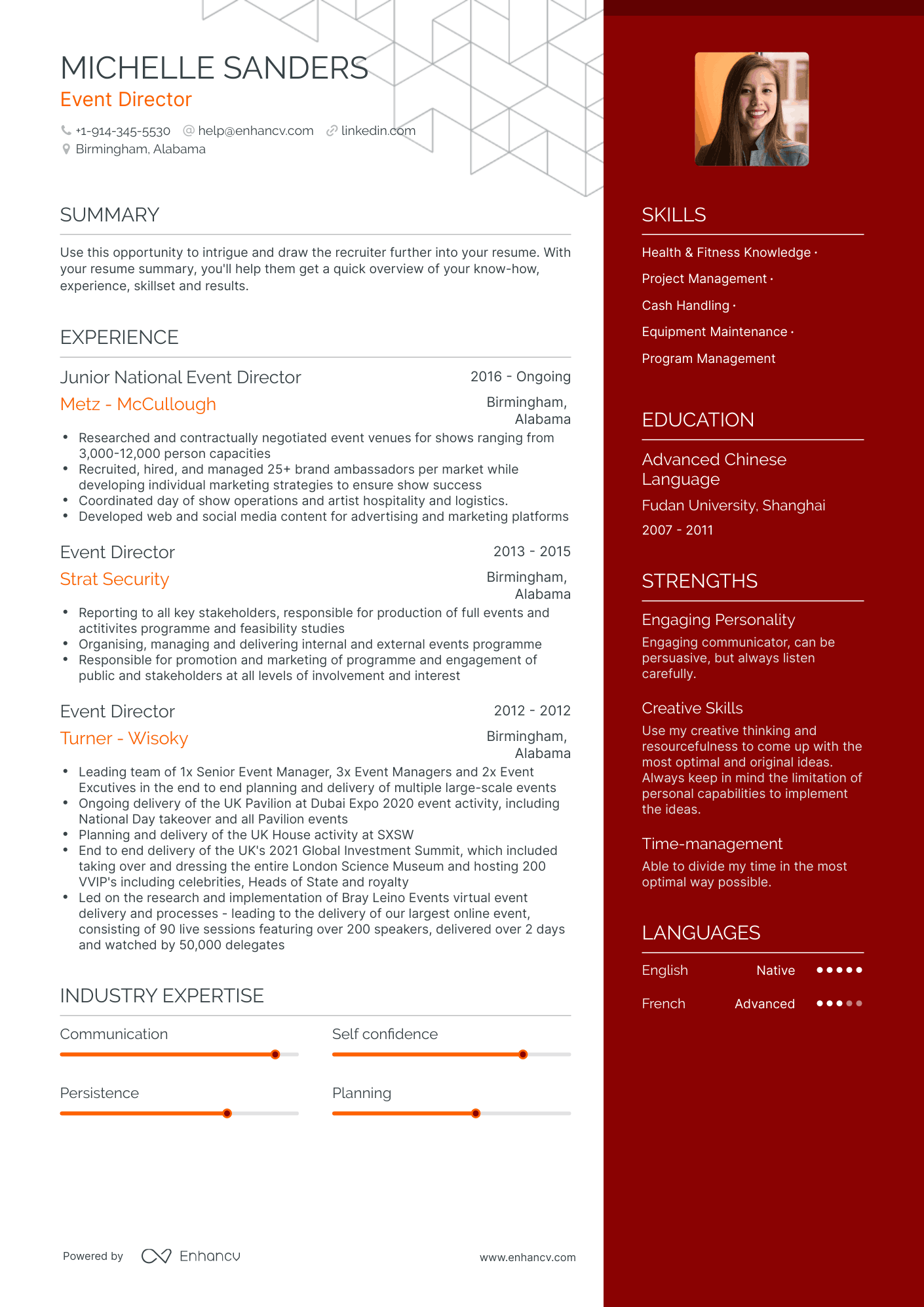 Event Director Resume Examples & Guide for 2023 (Layout, Skills