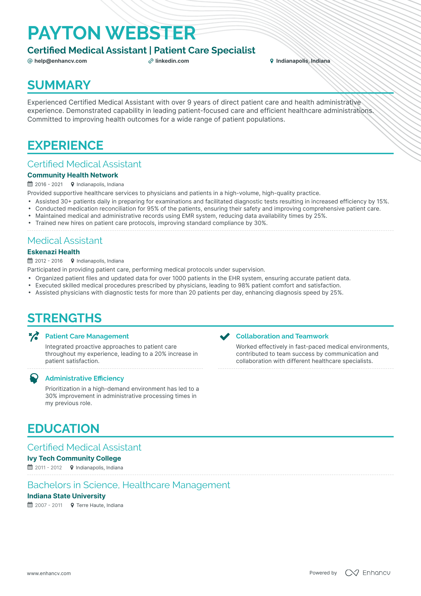 undefined Certified Medical Assistant Resume Template