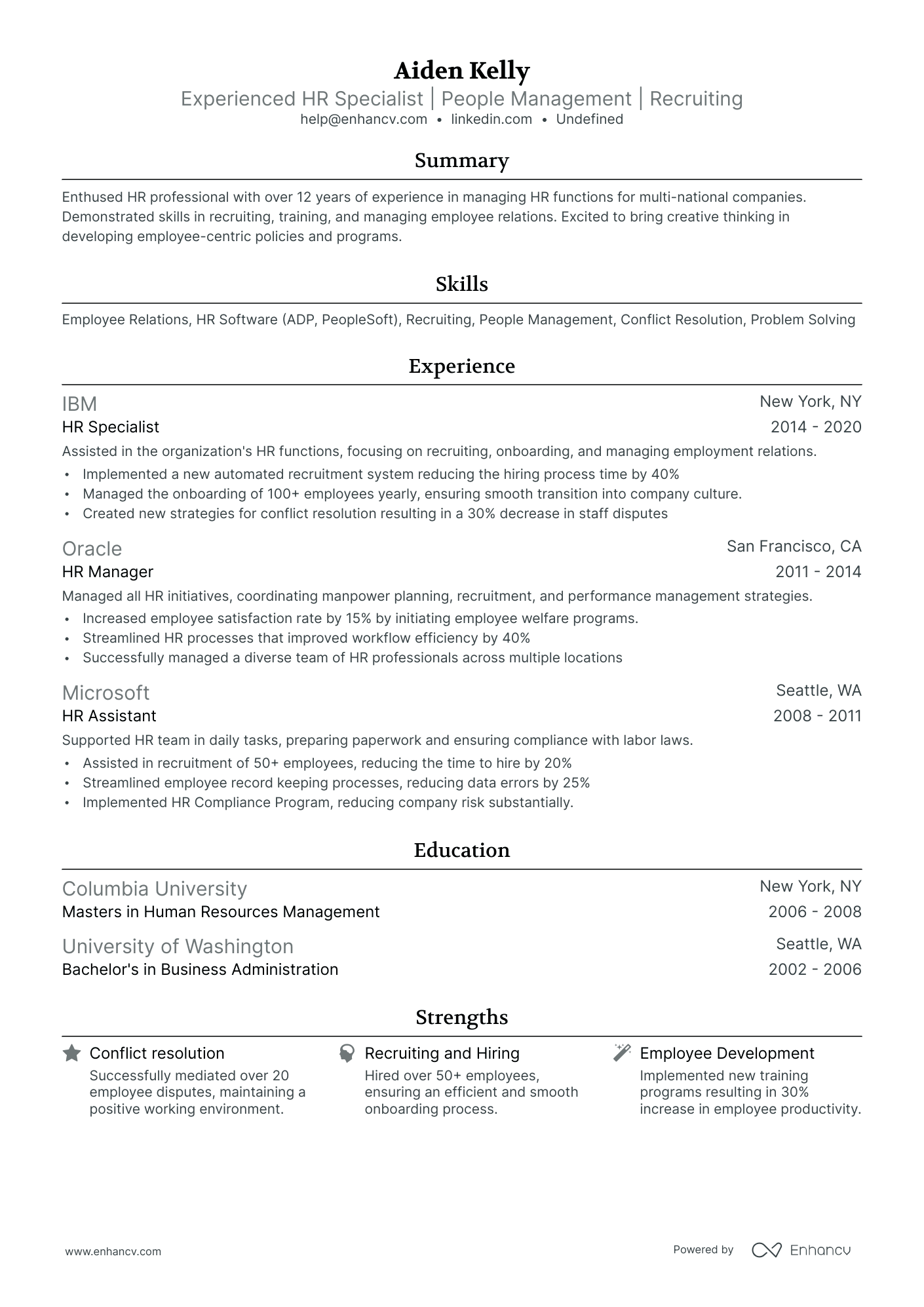 housewife going back to work resume