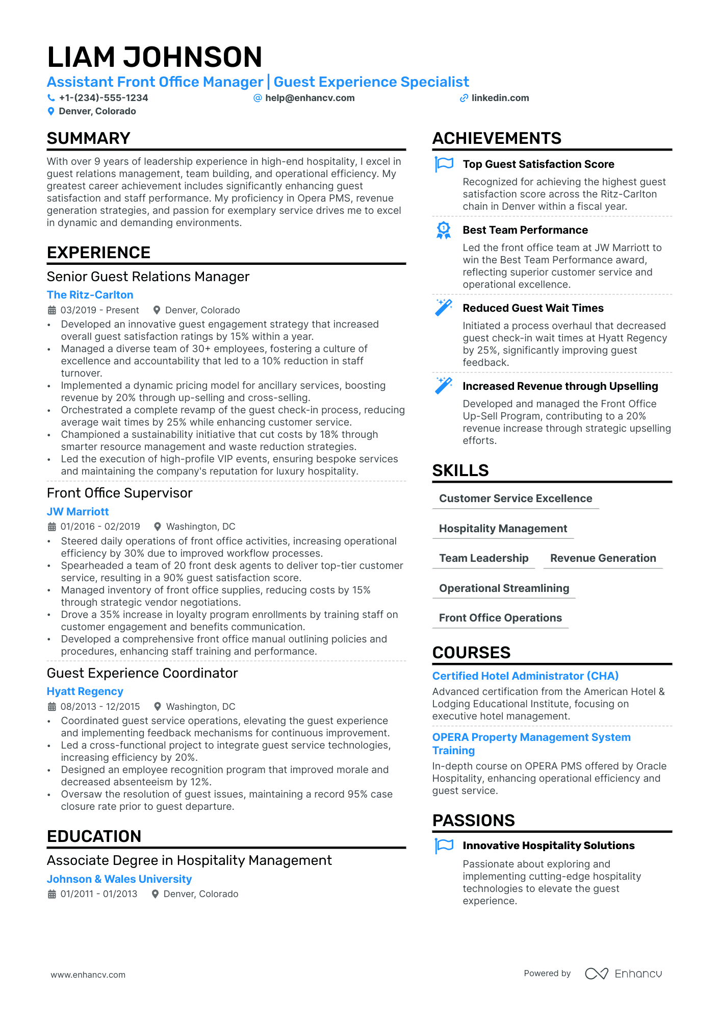 example of office manager resume