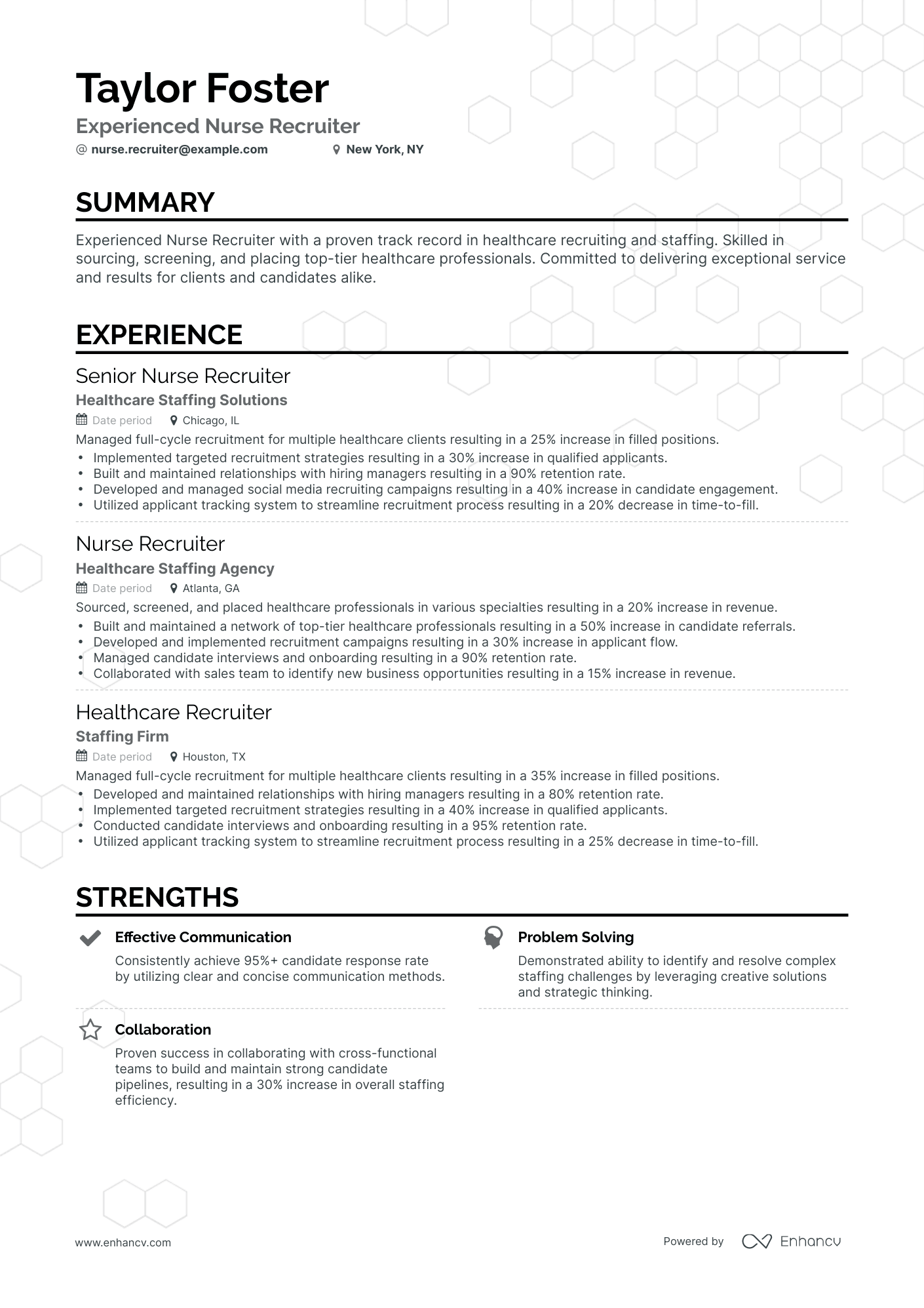 Physician Recruiter Resume Samples