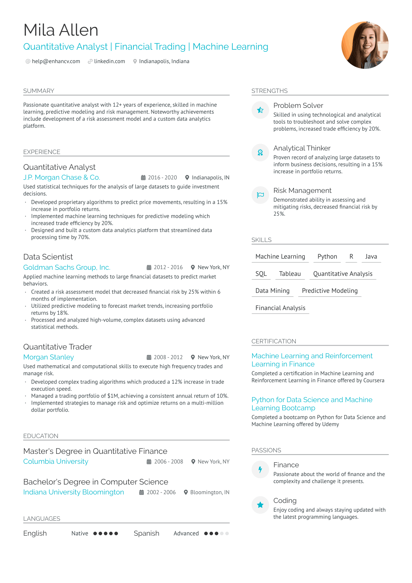 how to describe thesis in resume
