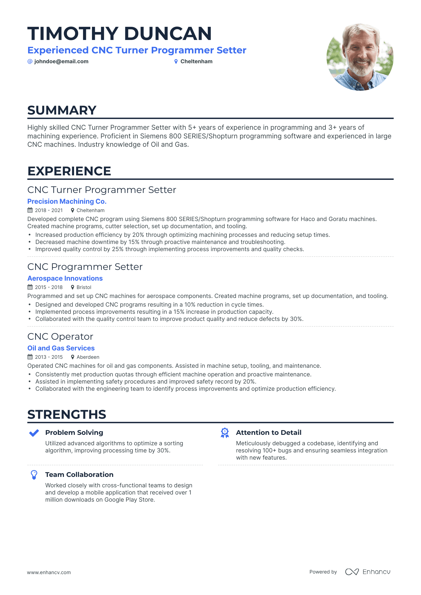 Classic Software Programmer Resume Template