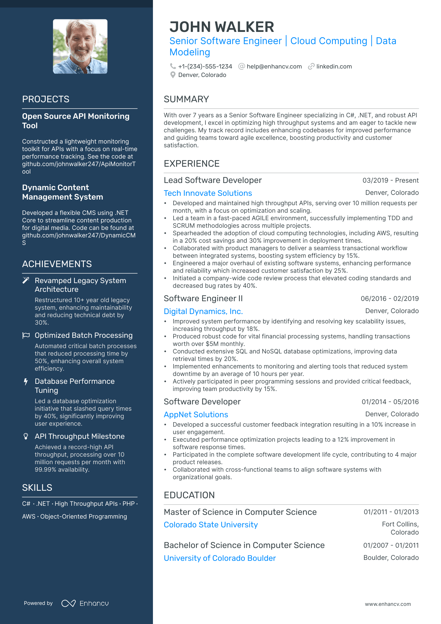creative resume templates for software developer