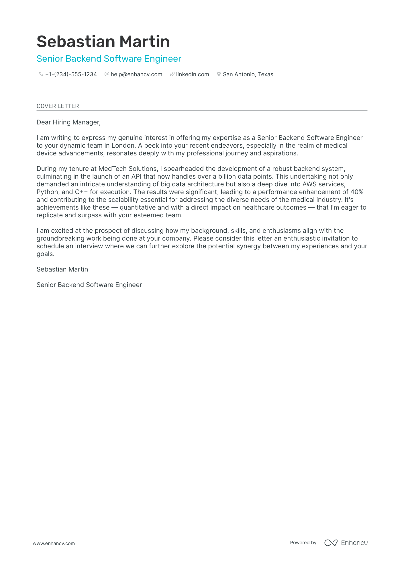 cover letter template bright network