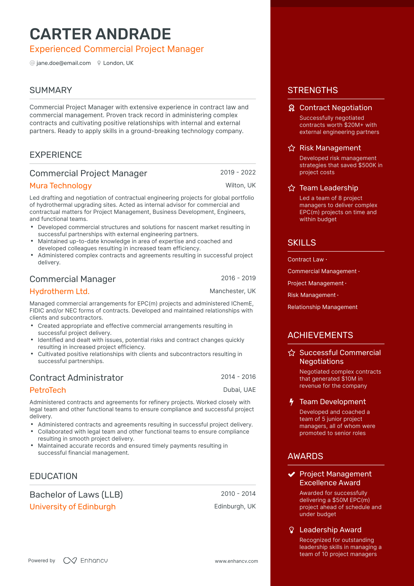 resume objective for entry level project manager