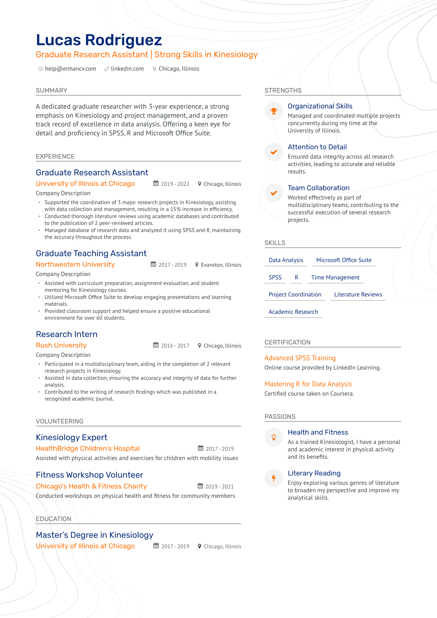 skills to put on resume for research assistant