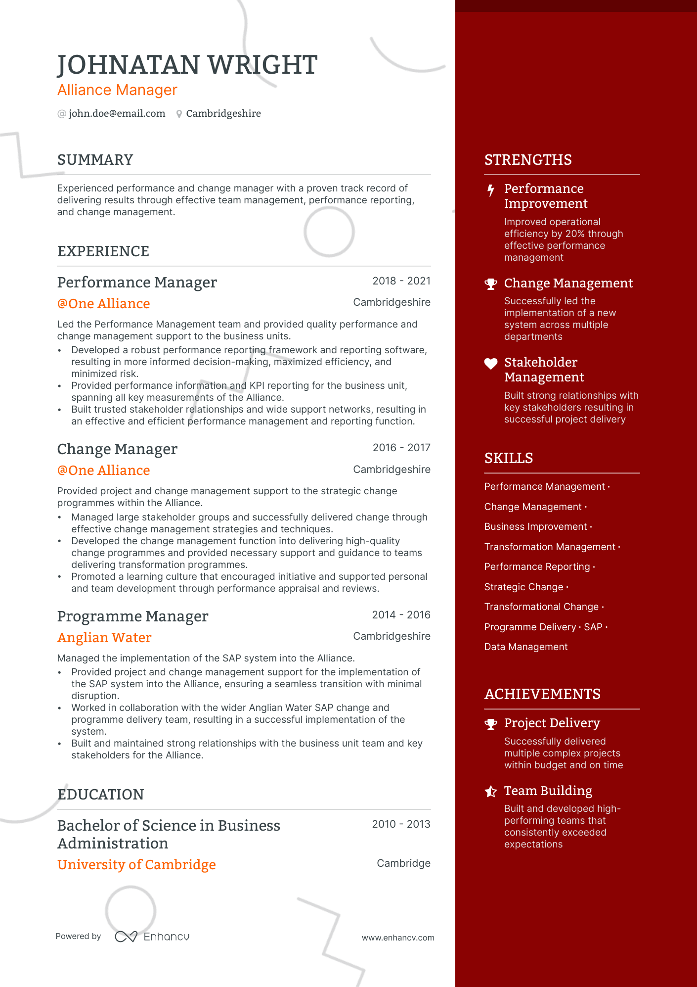 how to write a good executive resume