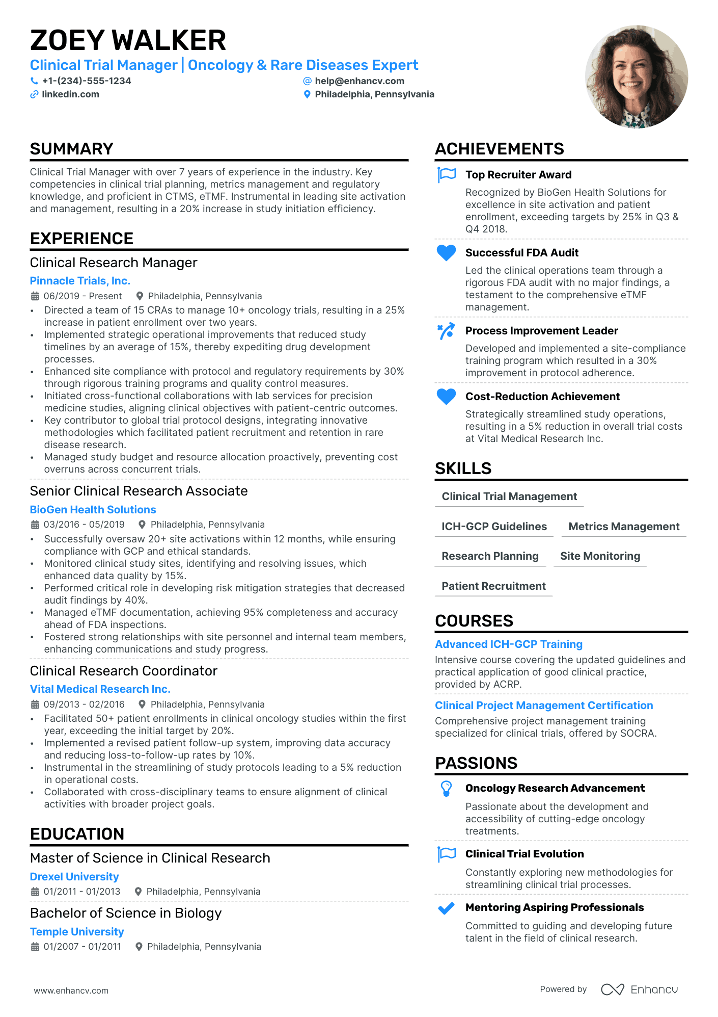 resume examples healthcare