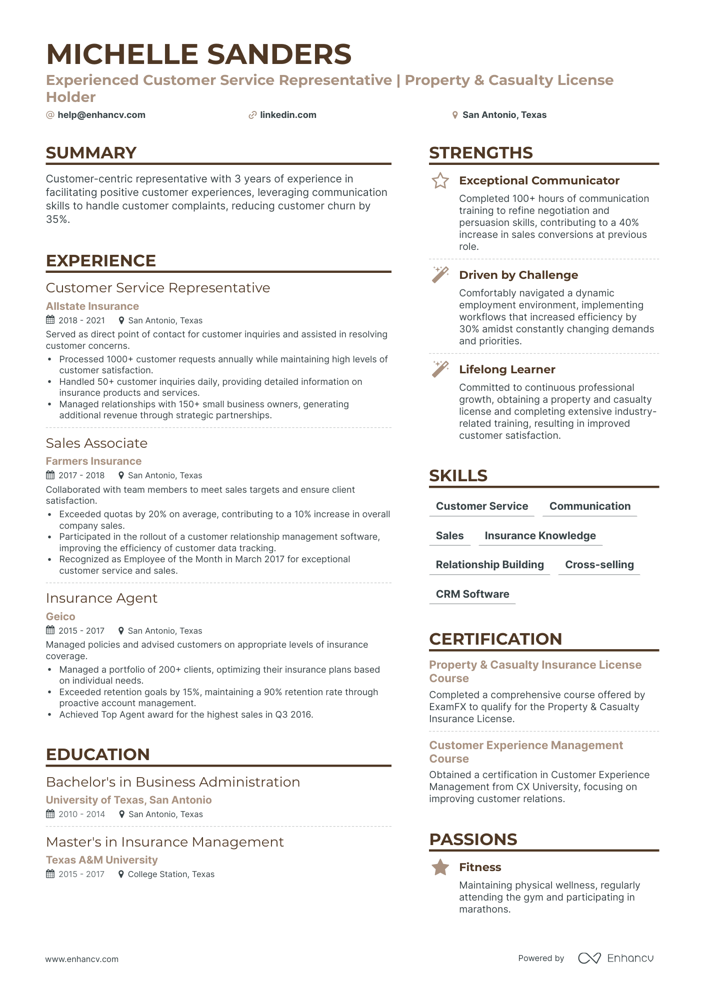 undefined Client Support Specialist Resume Template