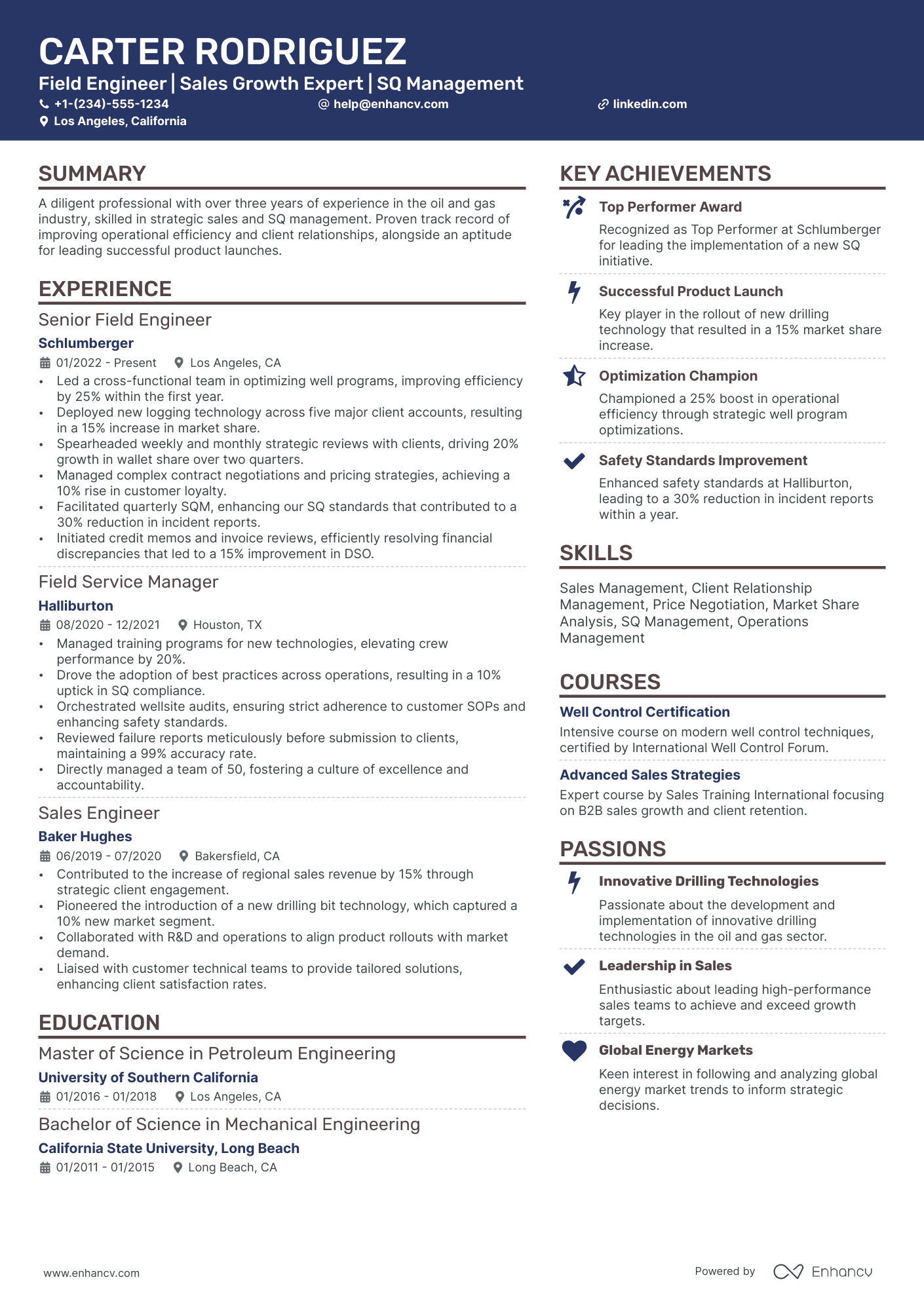 business support manager resume