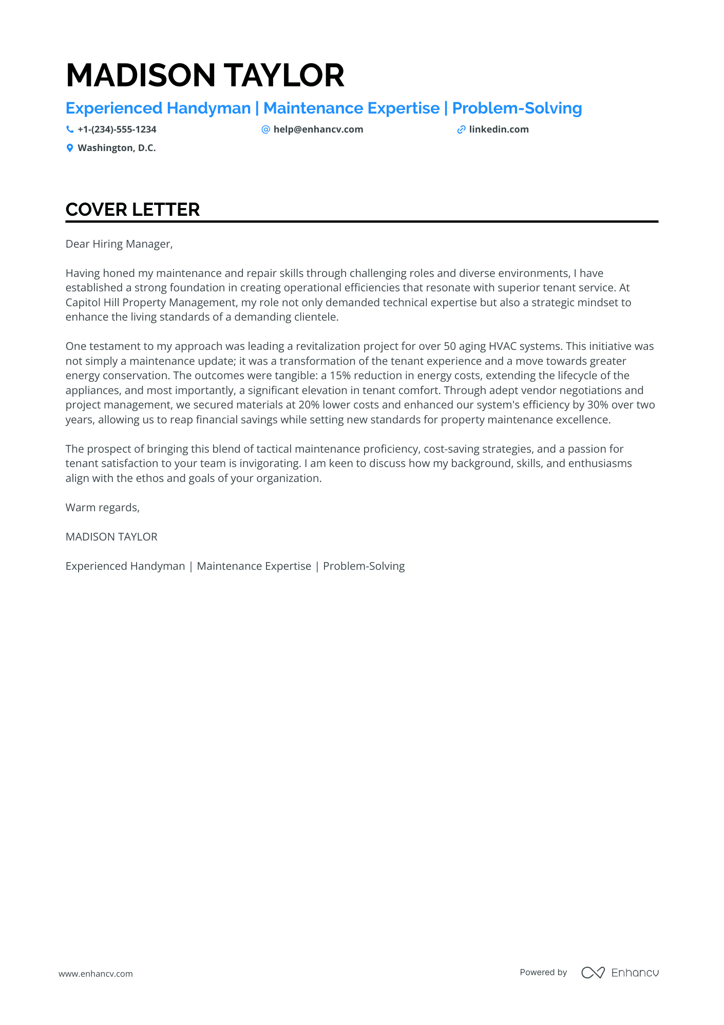 construction resume cover letter
