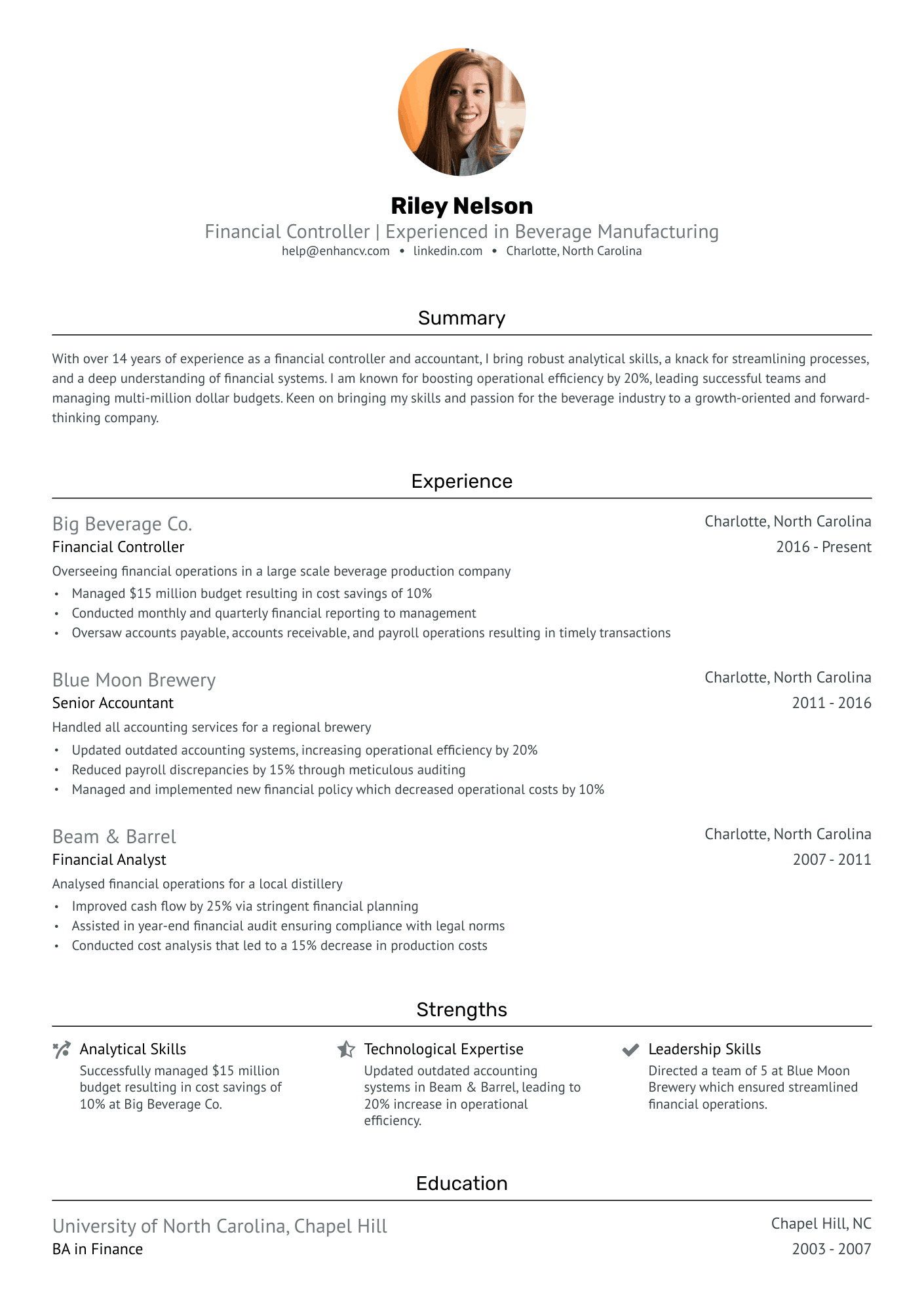 ceo resume examples 2022