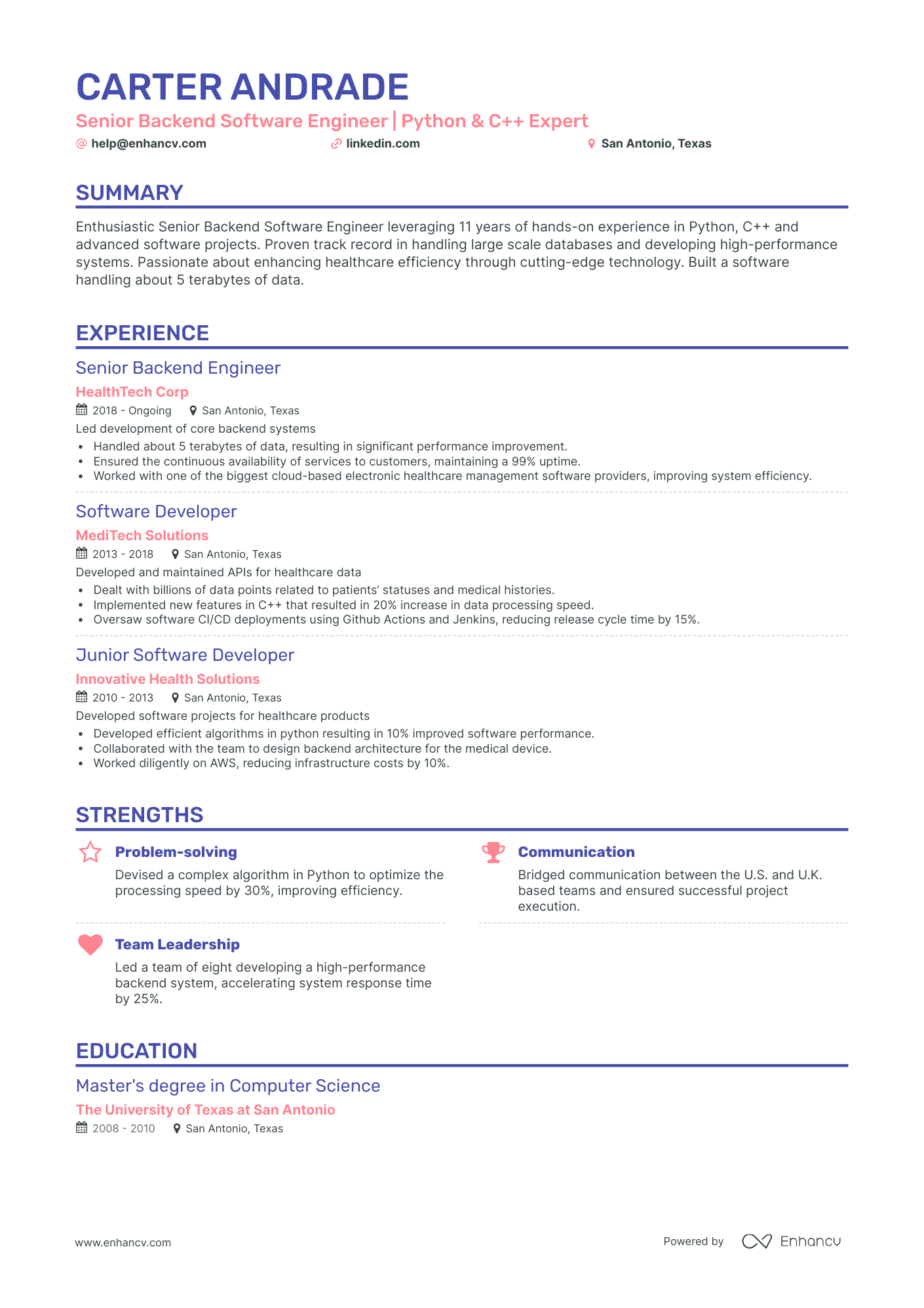 undefined Customer Support Engineer Resume Template